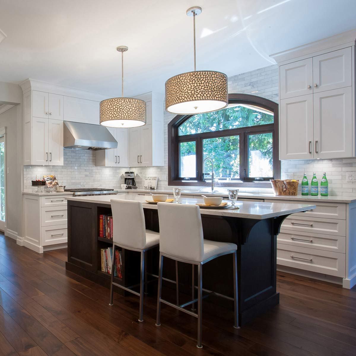 Confetti Pendelleuchte, 3-flammig, mittelgroß, Altsilber - Elsteadlighting - leuchtengrosshandel24