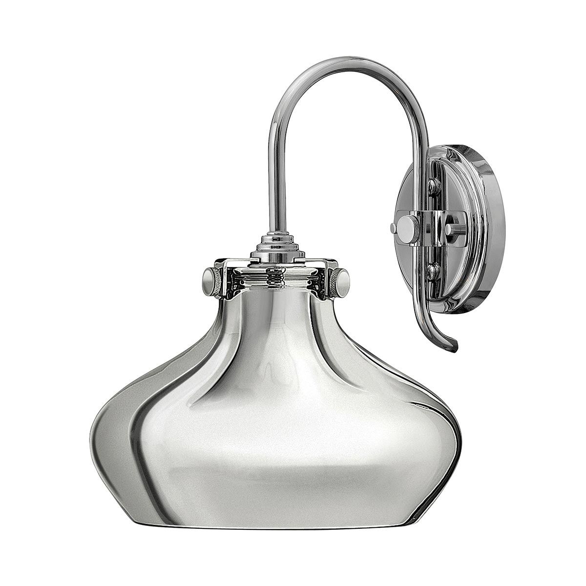 Congress 1-flammige Wandleuchte - Chrom - Elsteadlighting - leuchtengrosshandel24