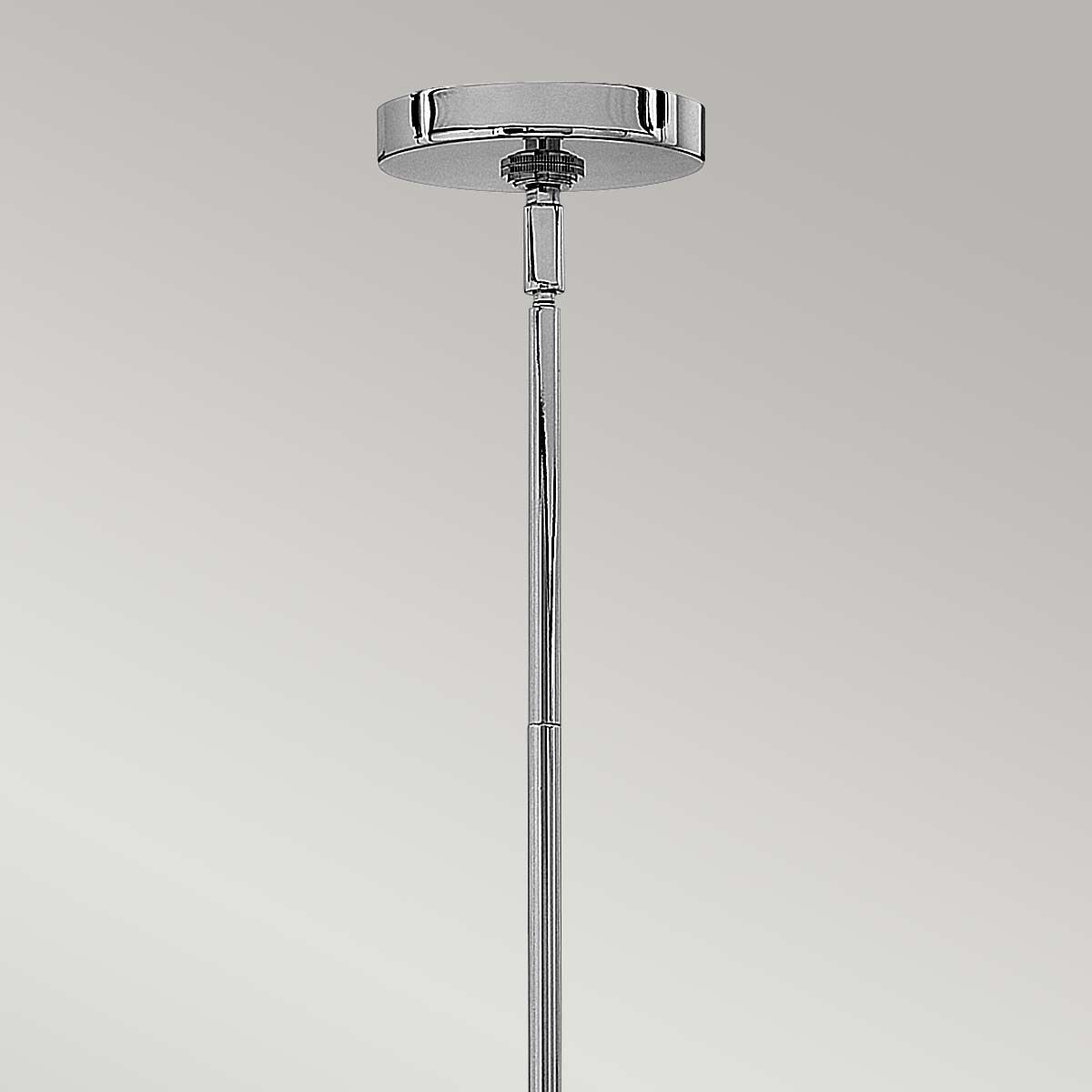 Congress Kronleuchter mit 4 Lichtern, klares Glas, Chrom - Elsteadlighting - leuchtengrosshandel24