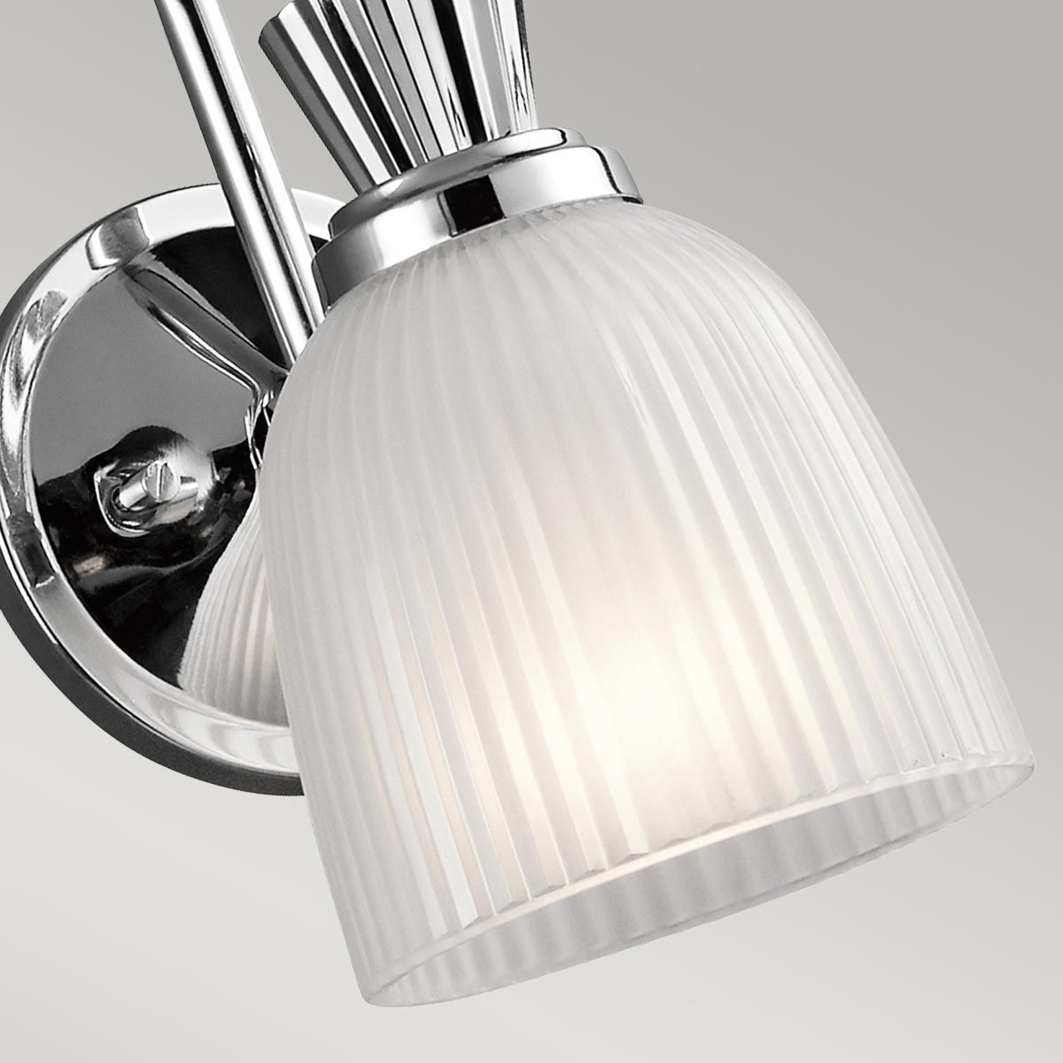 Cora 1-flammige Wandleuchte - Poliertes Chrom - Elsteadlighting - leuchtengrosshandel24