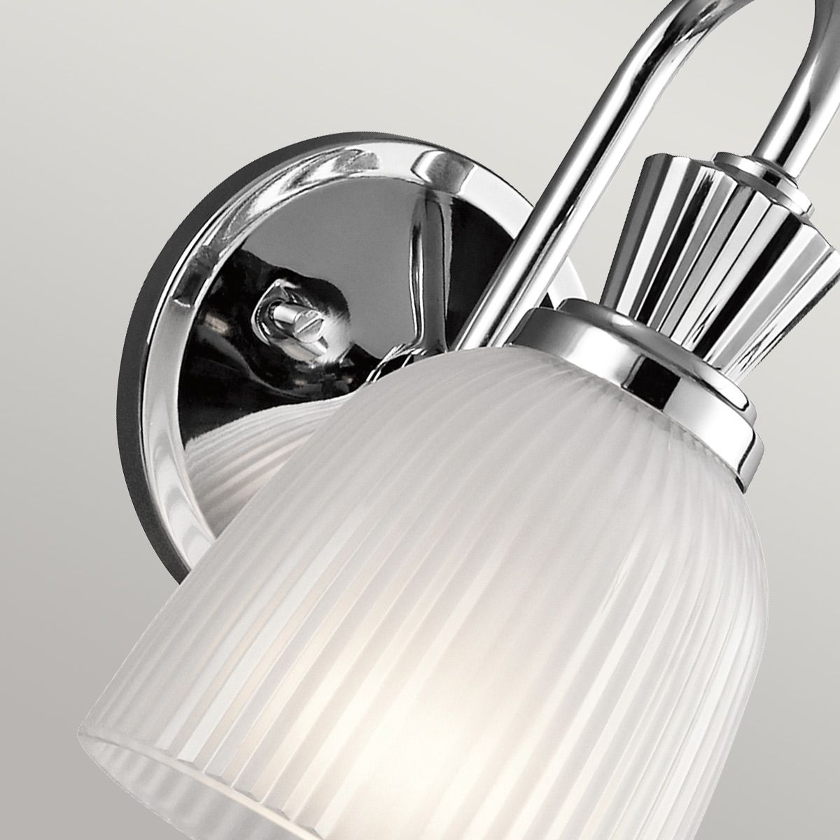 Cora 1-flammige Wandleuchte - Poliertes Chrom - Elsteadlighting - leuchtengrosshandel24