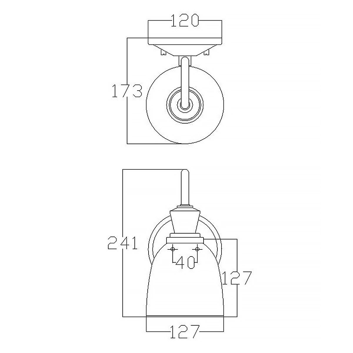 Cora 1-flammige Wandleuchte - Poliertes Chrom - Elsteadlighting - leuchtengrosshandel24