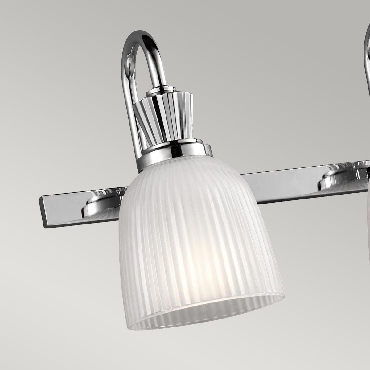 Cora 4-flammige Wandleuchte - Poliertes Chrom - Elsteadlighting - leuchtengrosshandel24