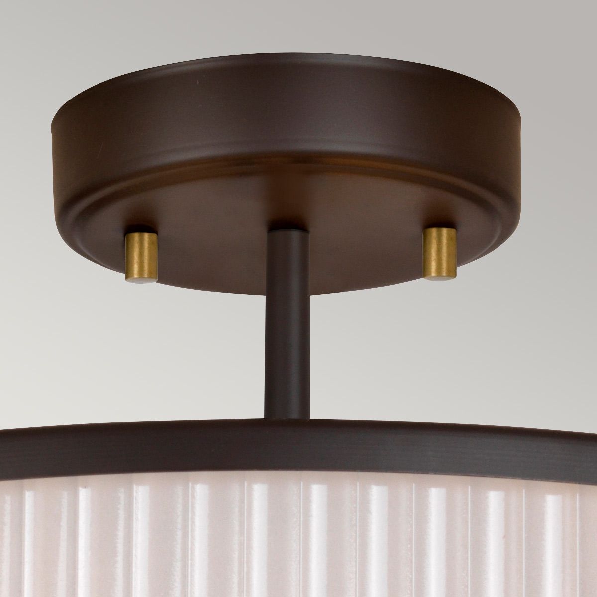 Corona 3-flammige Pendelleuchte - Museumsbronze dunkelbraun lackiert/gealtertes Messing - Elsteadlighting - leuchtengrosshandel24