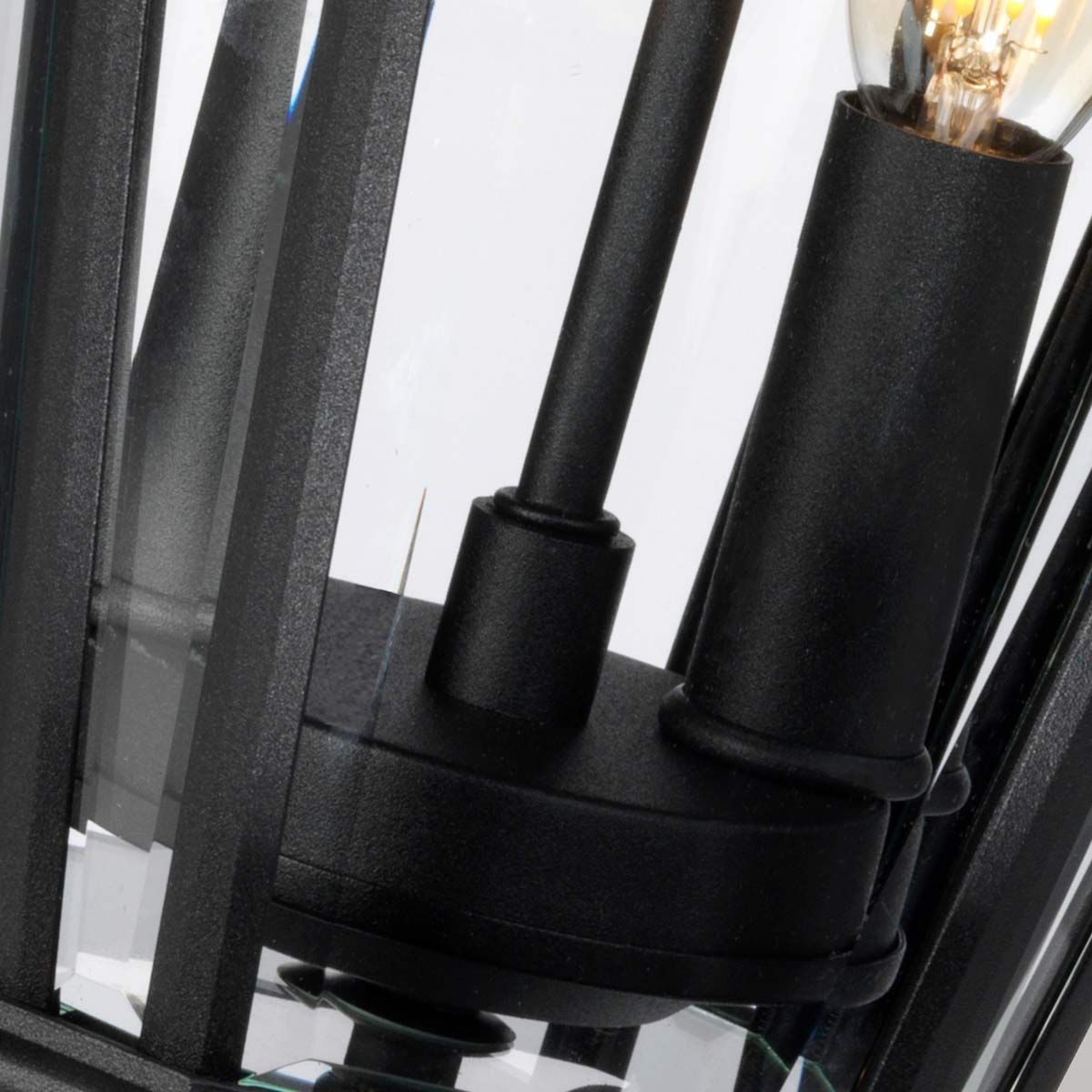 Cotswold Lane 2-flammiger mittelgroßer Sockel - Schwarz - Elsteadlighting - leuchtengrosshandel24