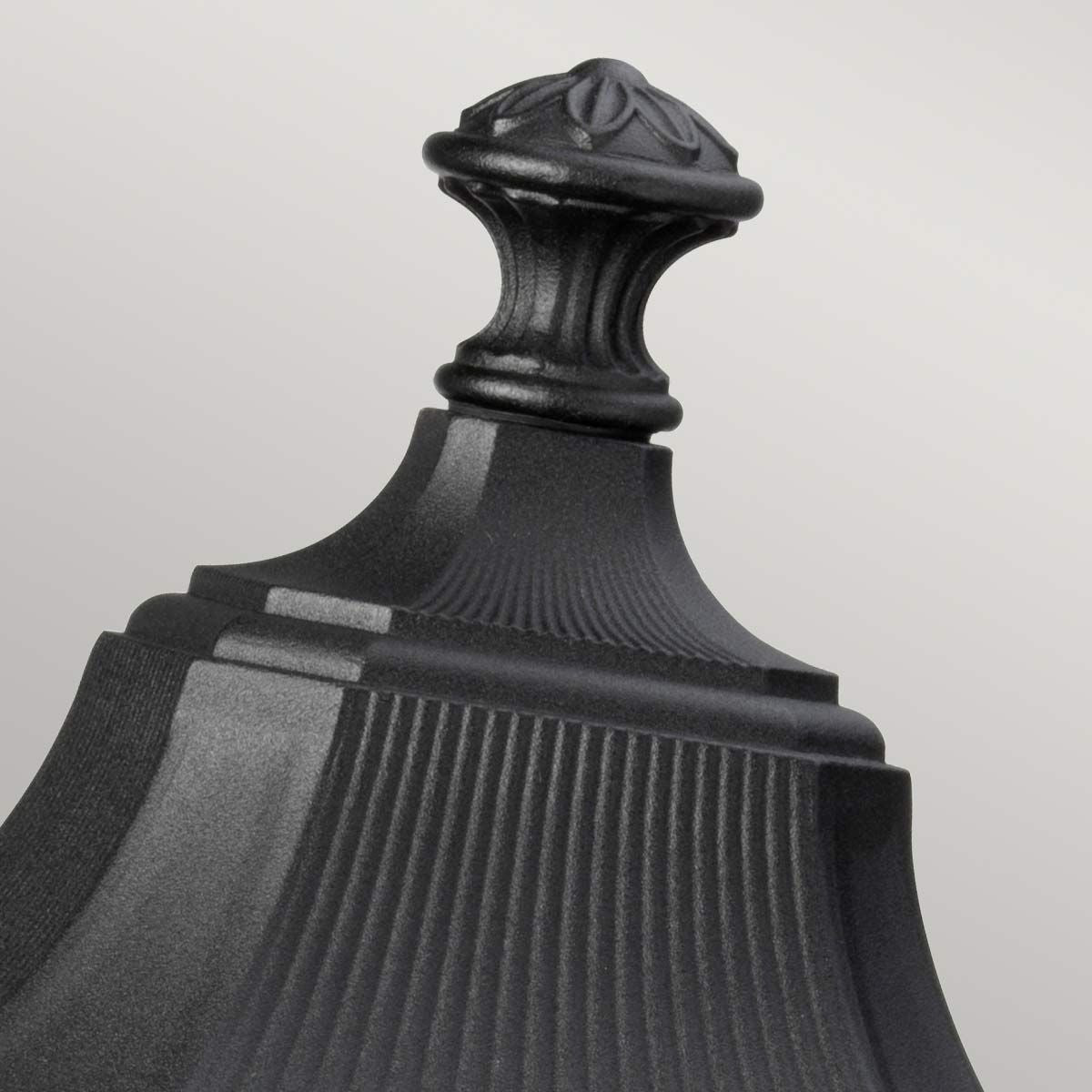 Cotswold Lane 3-flammige, große Sockelleuchte, Schwarz - Elsteadlighting - leuchtengrosshandel24