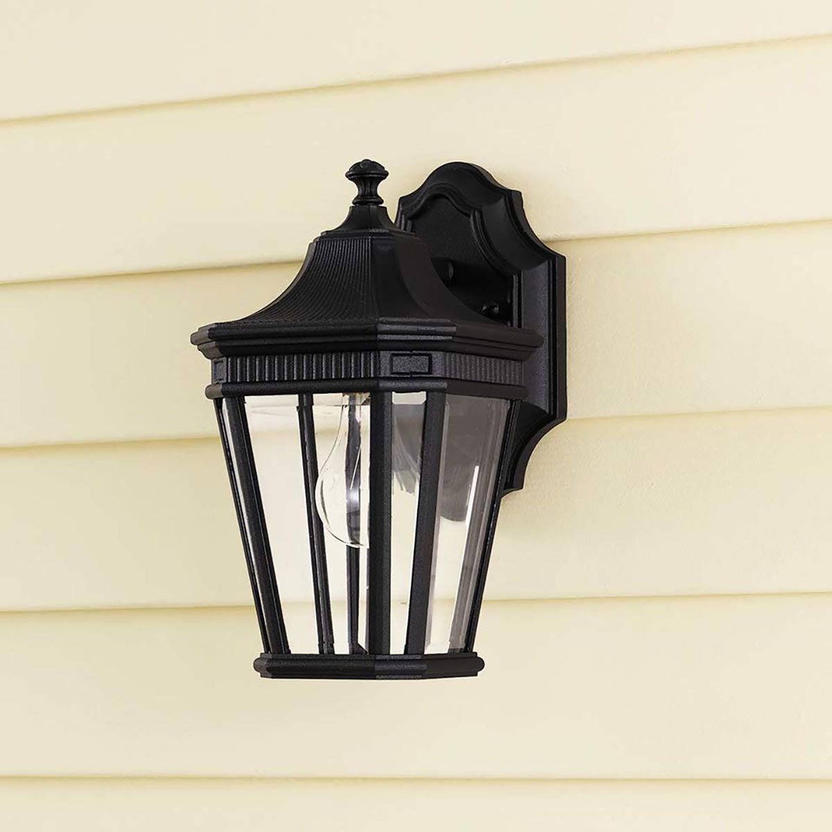 Cotswold Lane Wandlaterne, 1 Licht, klein, Schwarz - Elsteadlighting - FE - COTSLN2 - S - BK