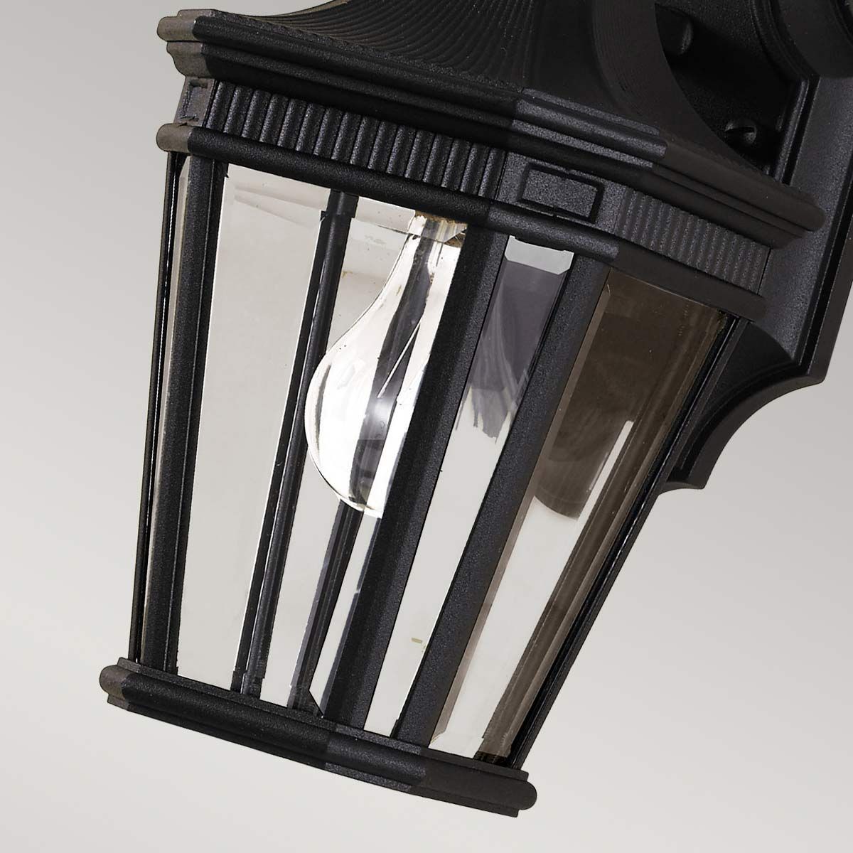 Cotswold Lane Wandlaterne, 1 Licht, klein, Schwarz - Elsteadlighting - FE - COTSLN2 - S - BK
