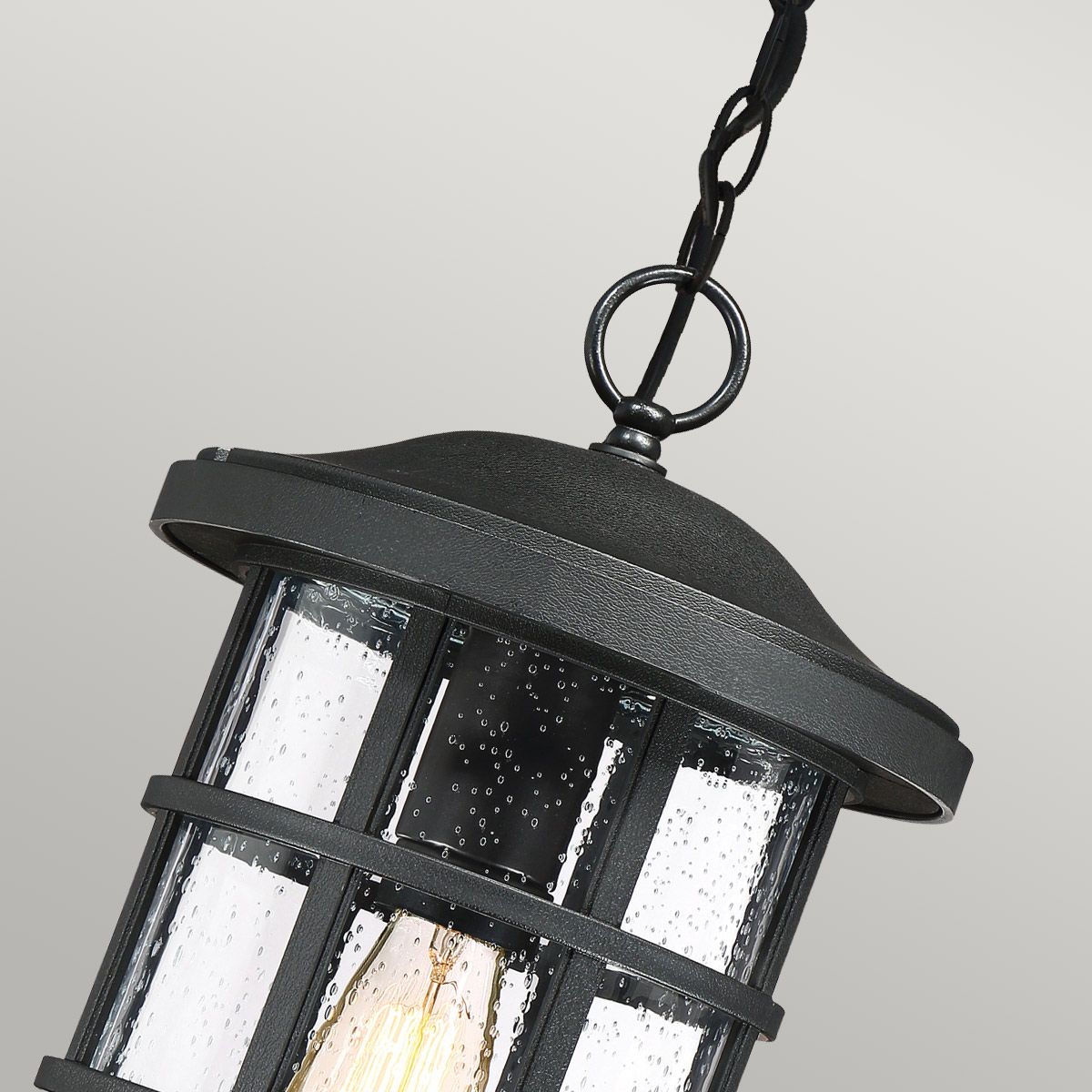 Crusade 1 Lichterkettenlaterne - Erdschwarz - Elsteadlighting - QZ - CRUSADE8 - BLK