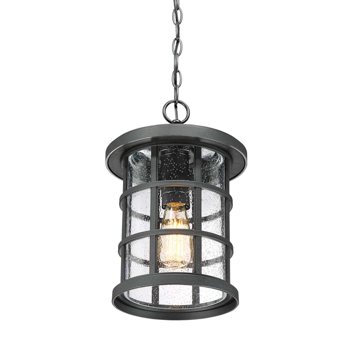 Crusade 1 Lichterkettenlaterne - Erdschwarz - Elsteadlighting - QZ - CRUSADE8 - BLK