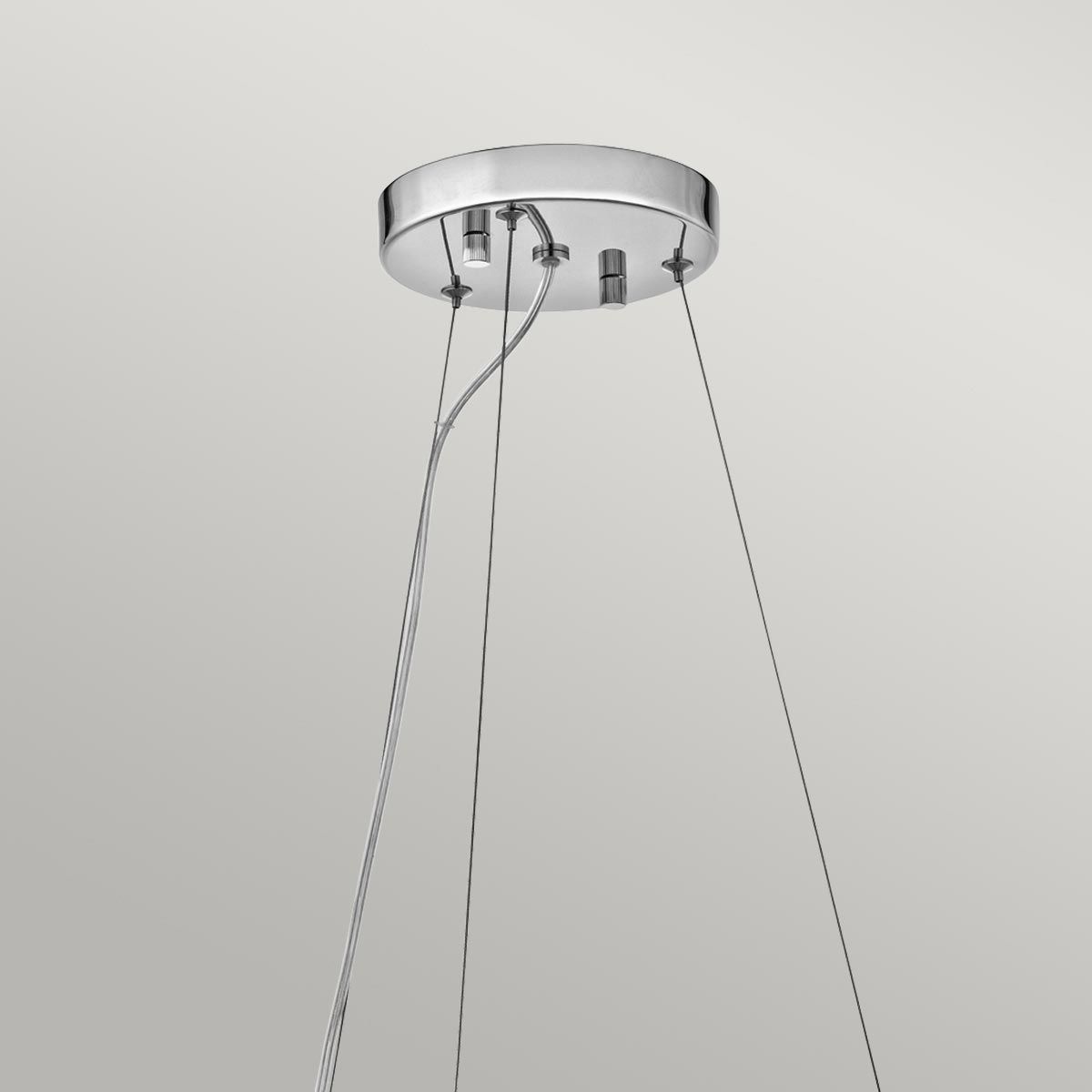 Crystal Skye Pendelleuchte mit 6 Lichtern, Chrom - Elsteadlighting - leuchtengrosshandel24