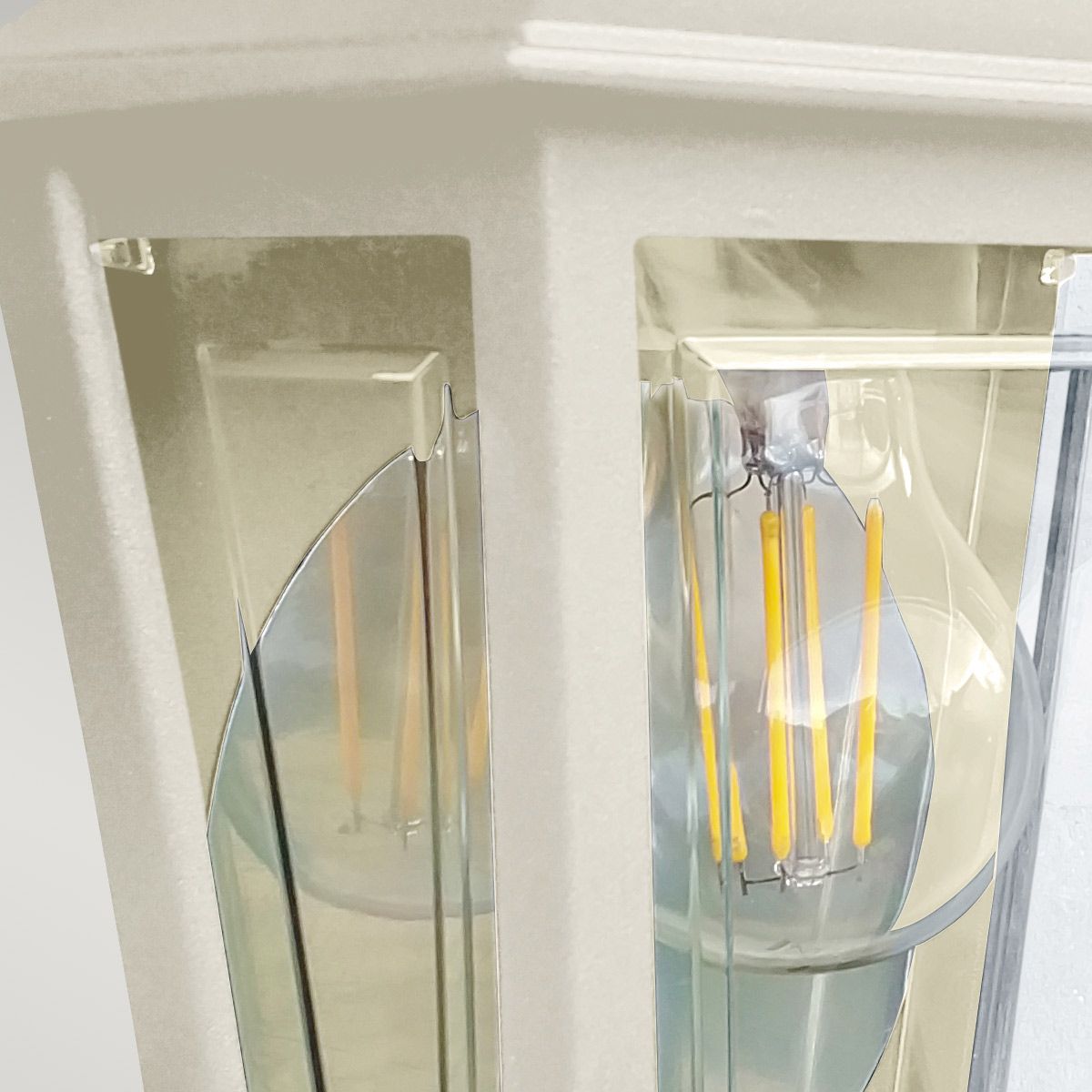 Deco Lane Halbwandlaterne, 1 l, Creme - Elsteadlighting - DECO - LANE7 - CREAM