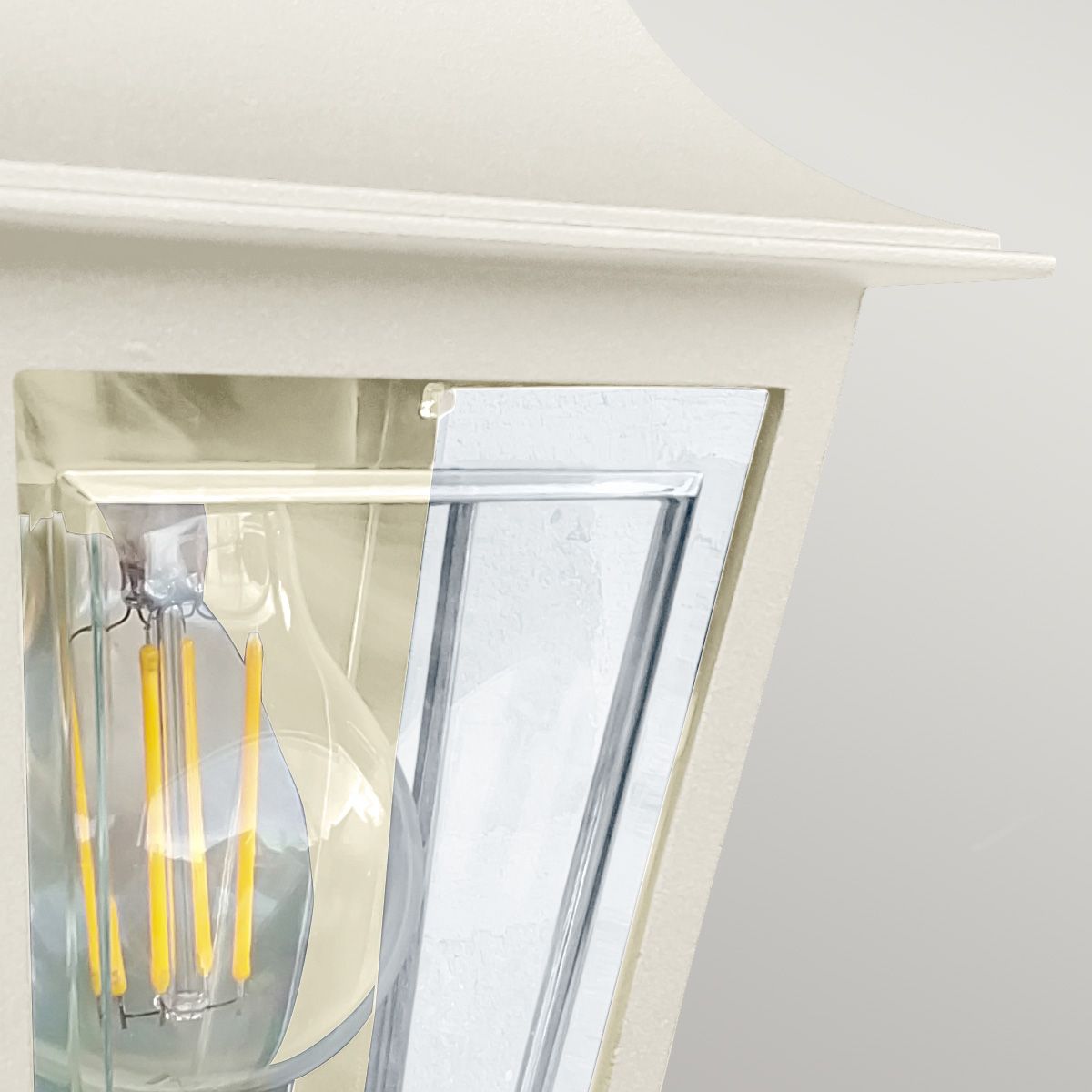 Deco Lane Halbwandlaterne, 1 l, Creme - Elsteadlighting - DECO - LANE7 - CREAM