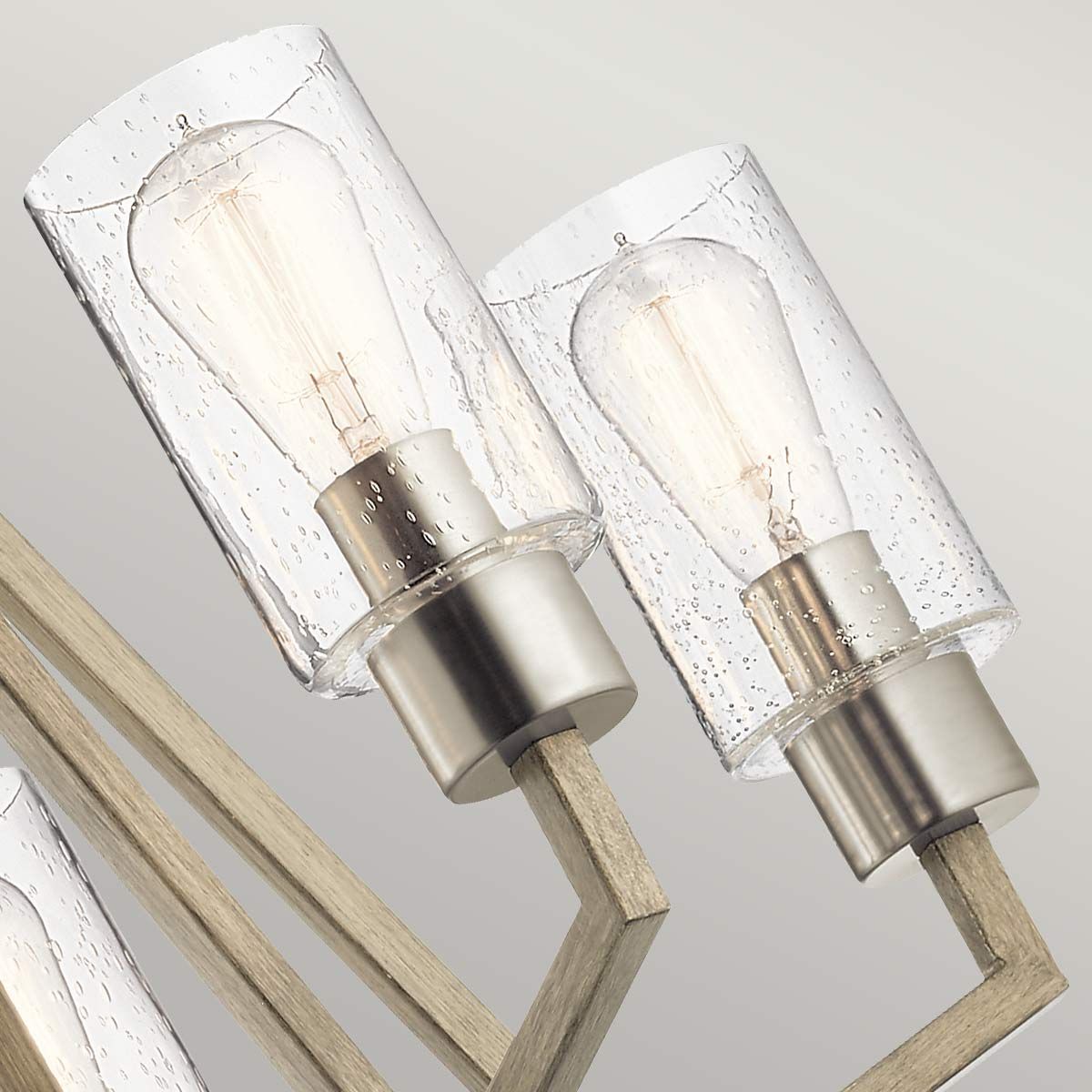 Deryn Kronleuchter mit 5 Lichtern, Antikgrau im Used-Look - Elsteadlighting - leuchtengrosshandel24