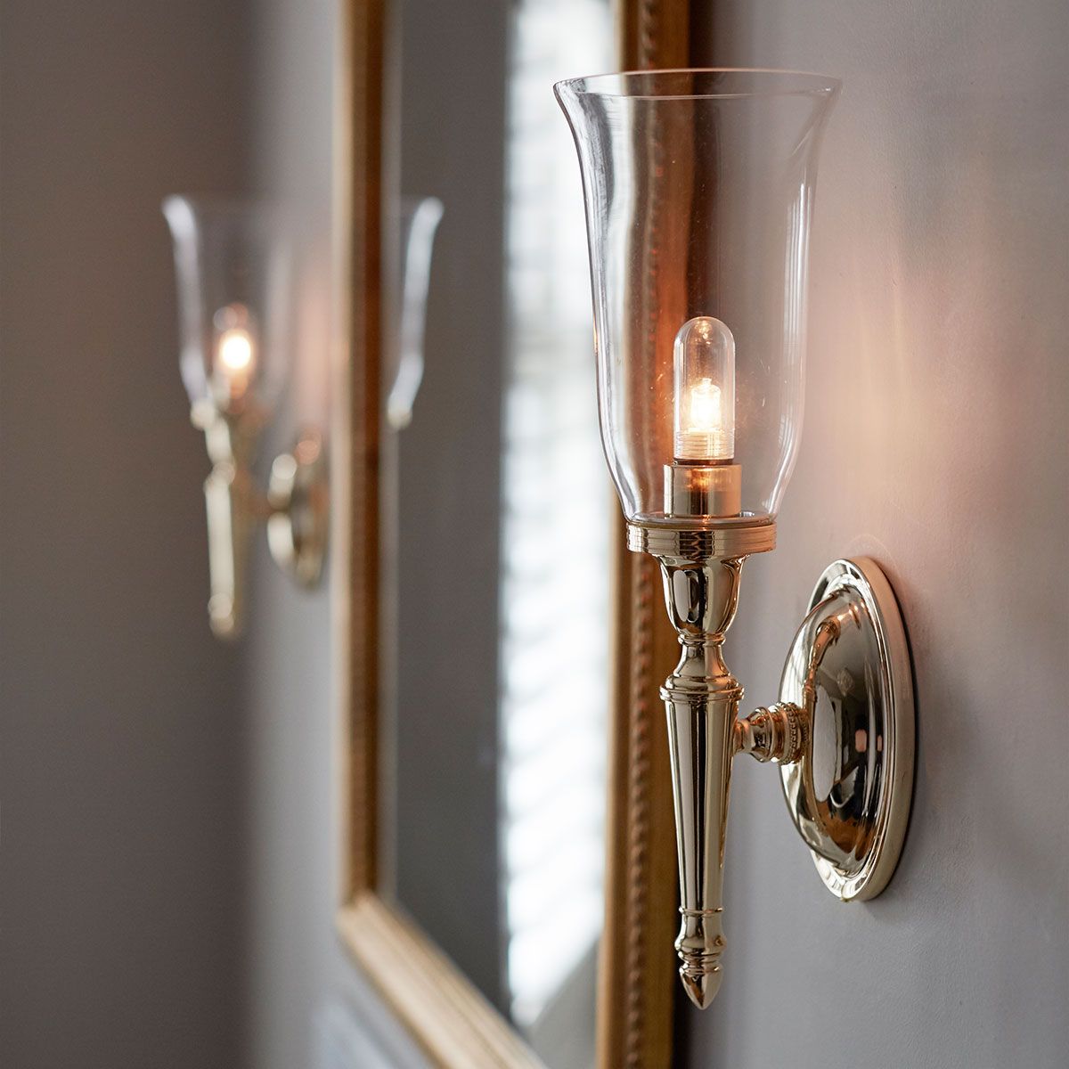 Dryden 1-flammige Wandleuchte - Messing poliert LED G9 - Elsteadlighting - leuchtengrosshandel24