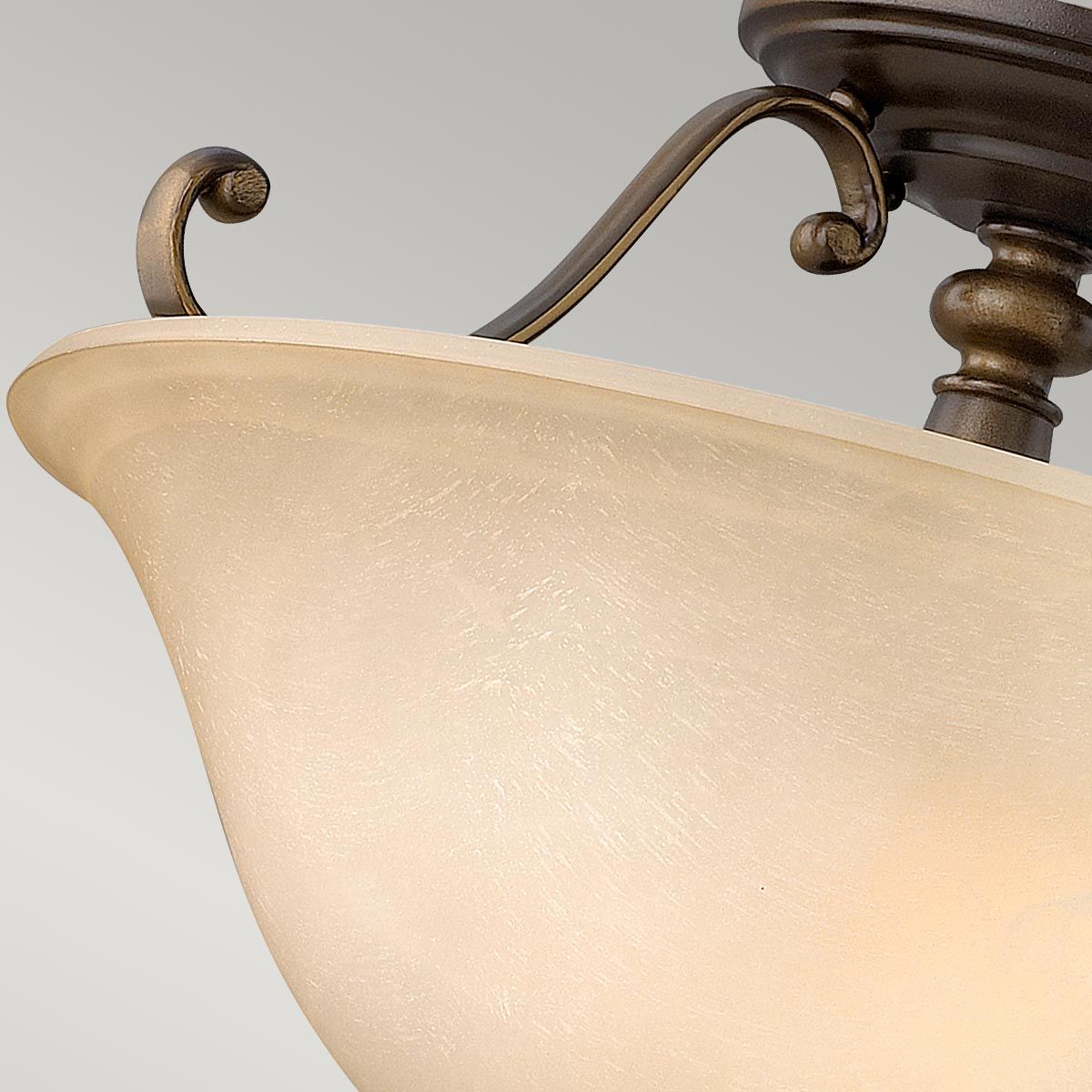 Dunhill 2-flammige Halbdeckenleuchte - Royal Bronze - Elsteadlighting - leuchtengrosshandel24