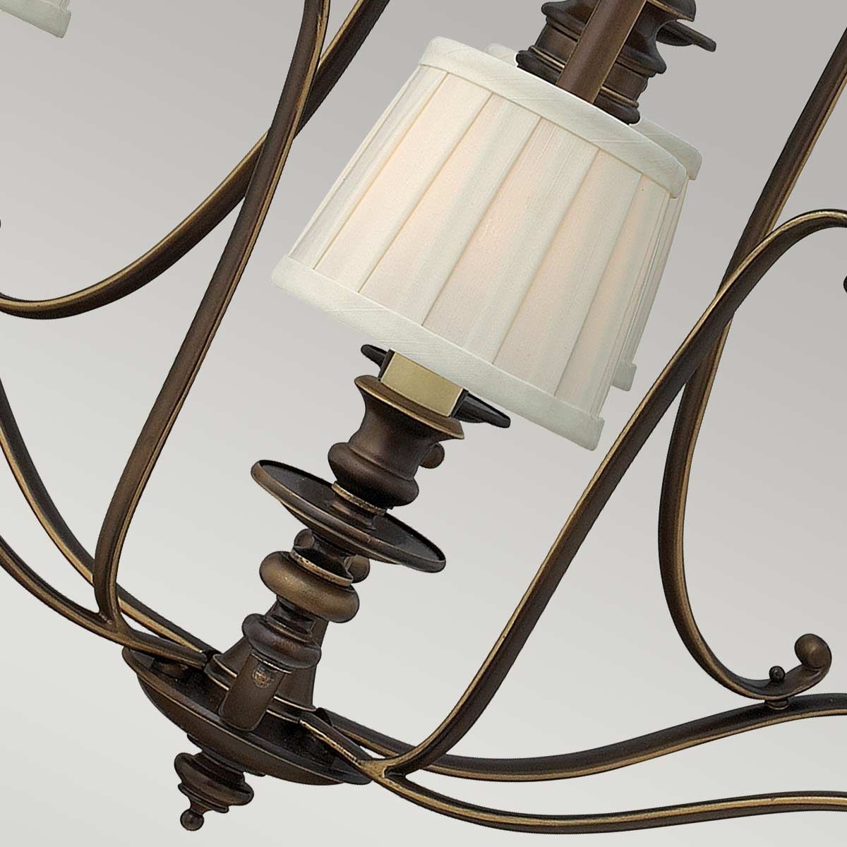Dunhill Kronleuchter mit 9 Lichtern - Royal Bronze - Elsteadlighting - leuchtengrosshandel24