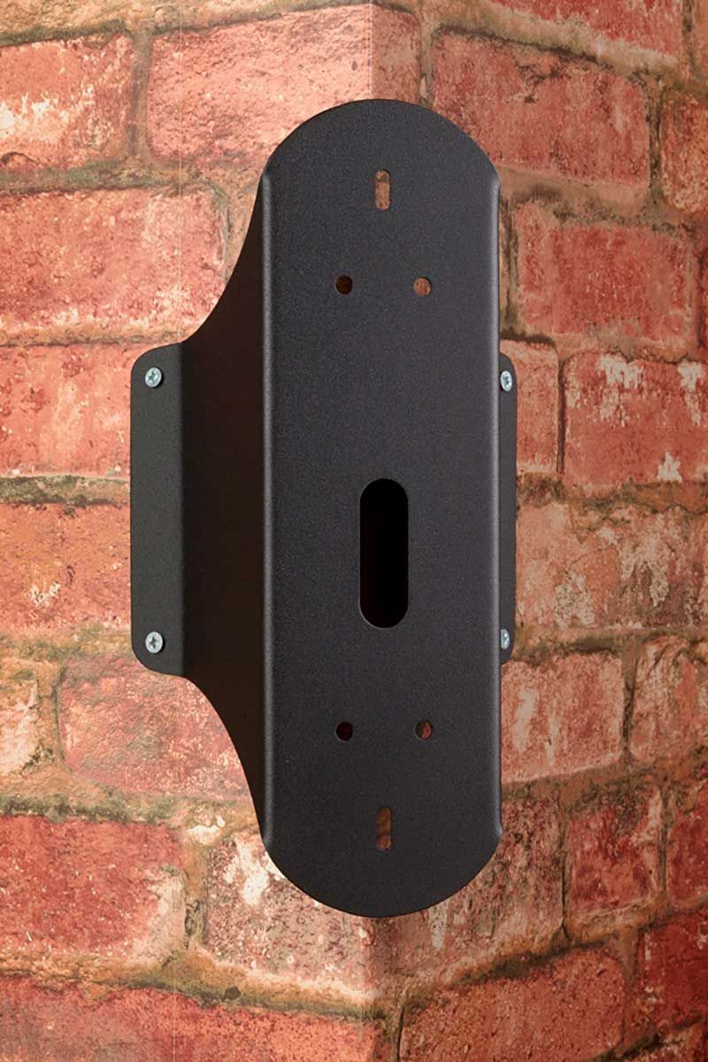 Eckhalterungen Halterung für Wandlaterne - Schwarz - Elsteadlighting - leuchtengrosshandel24