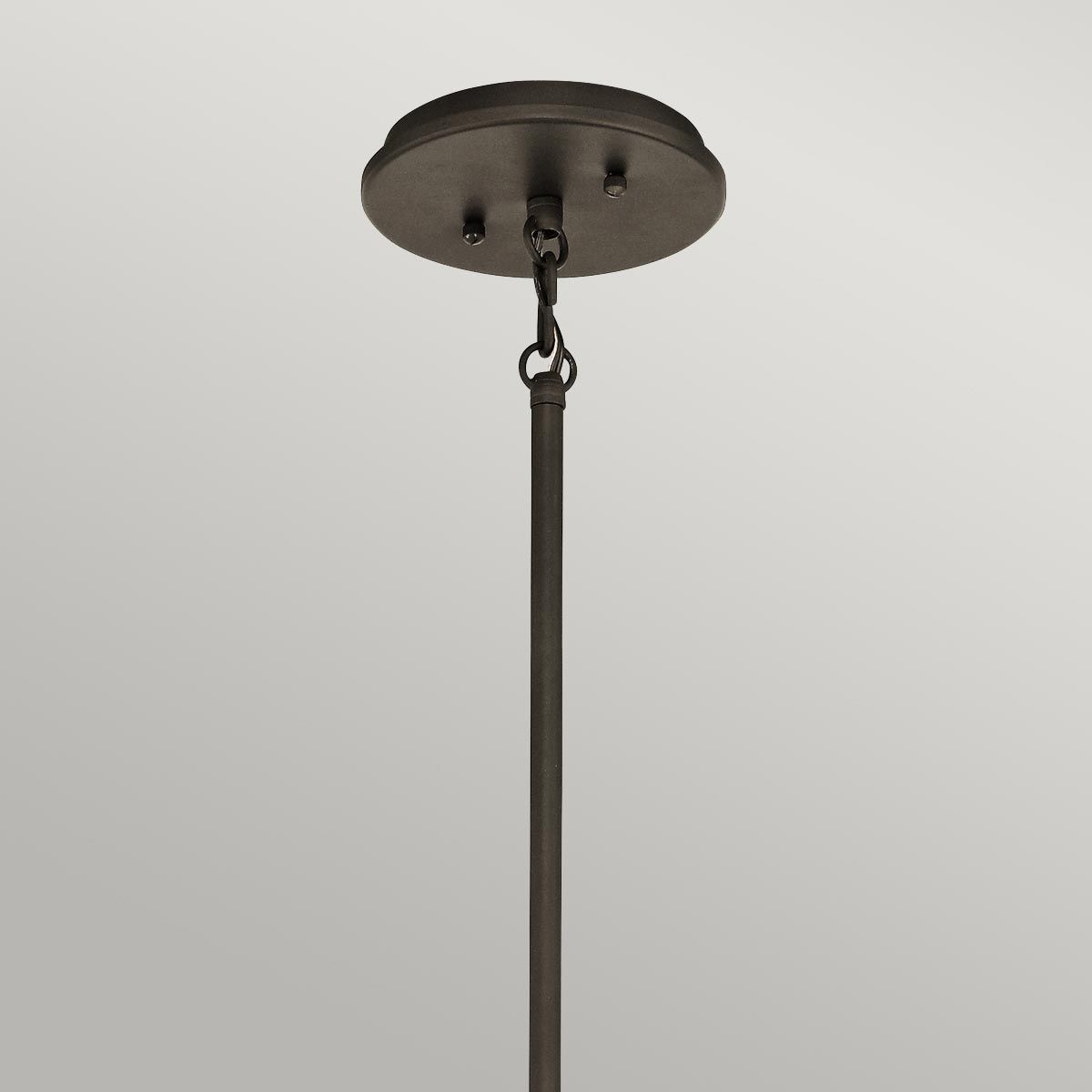 Emory 3-flammige Pendelleuchte/Halbeinbauleuchte - Olde Bronze - Elsteadlighting - leuchtengrosshandel24
