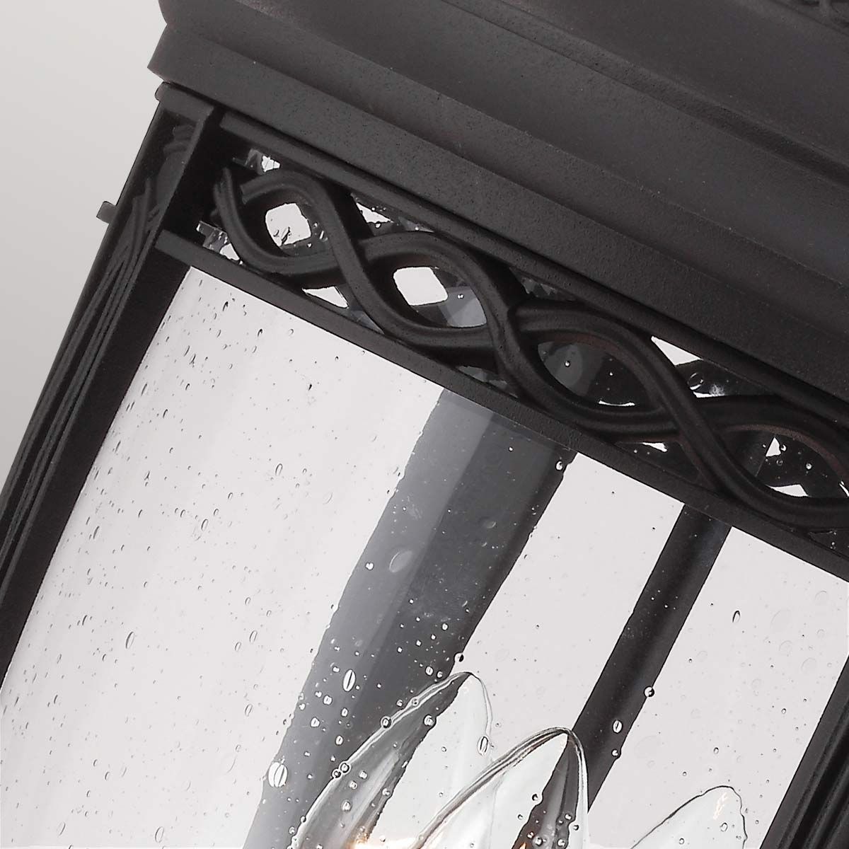 English Bridle 3 - Lichter, großer Sockel, Schwarz - Elsteadlighting - FE - EB3 - L - BLK