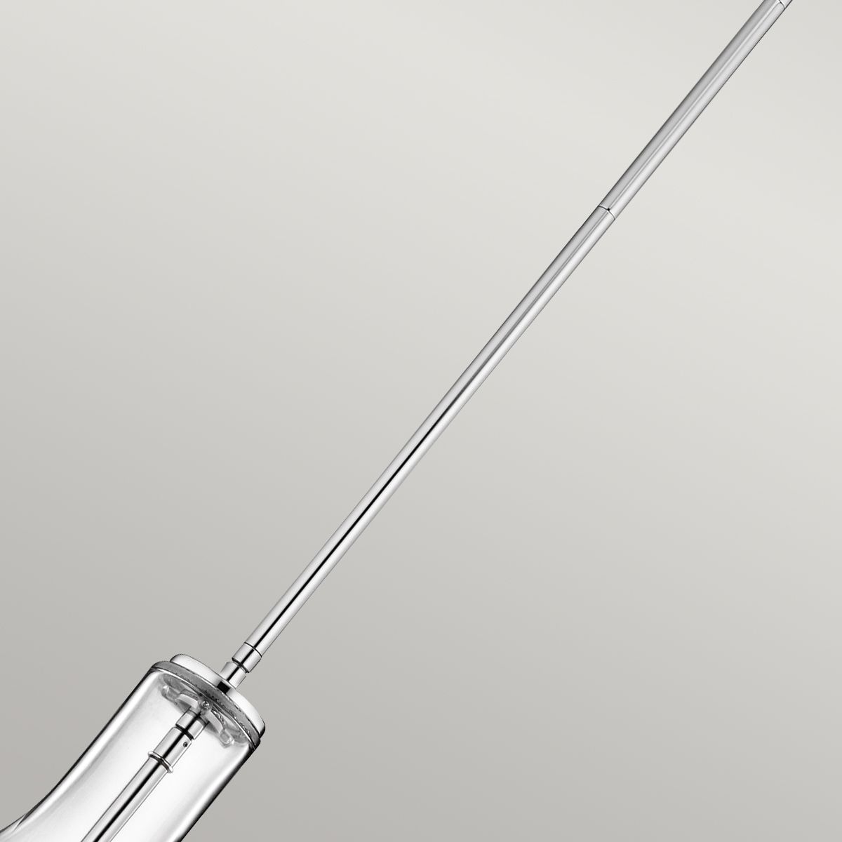 Everly 1-flammige kleine Pendelleuchte - Chrom - Elsteadlighting - leuchtengrosshandel24