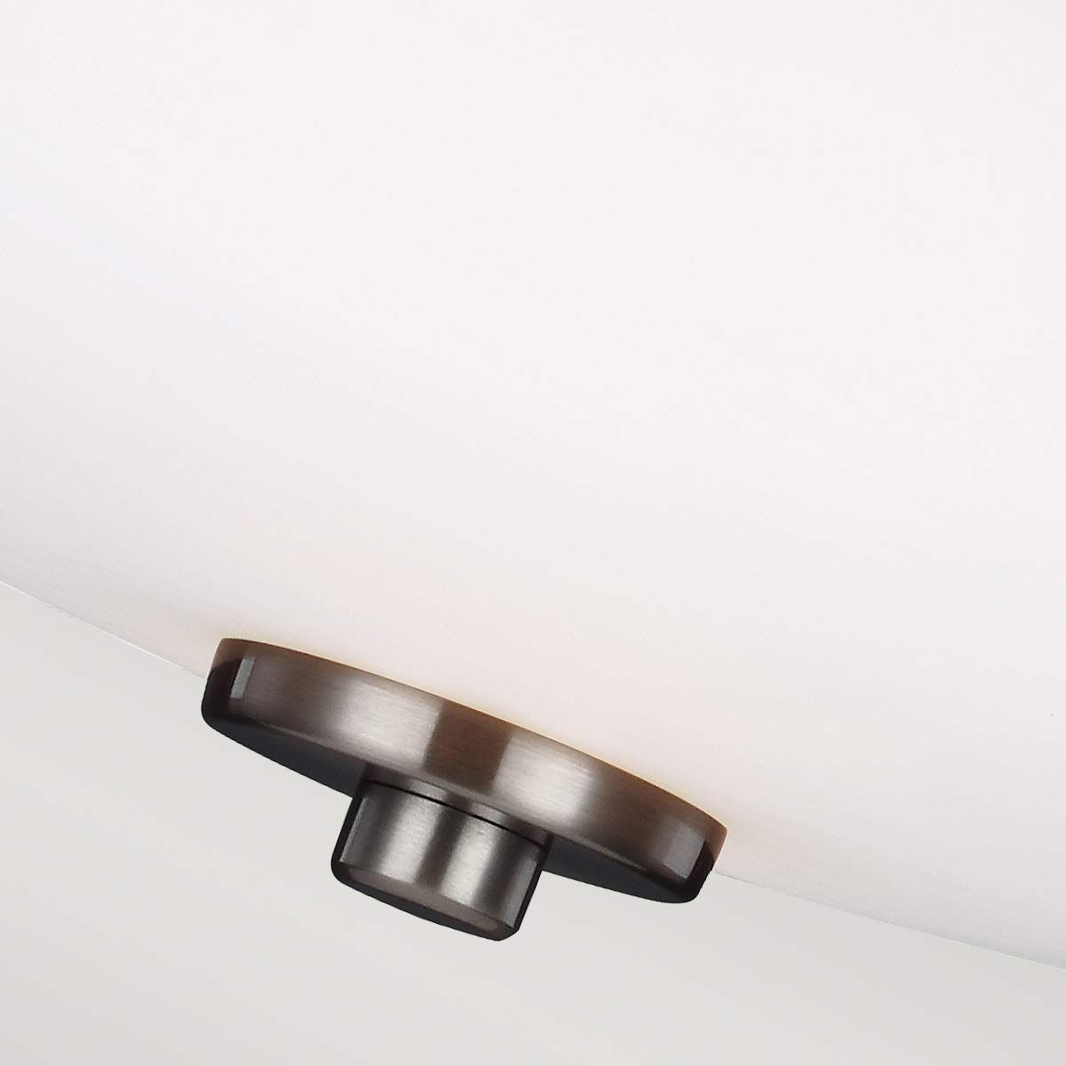 Evington 2-flammige Halbdeckenleuchte, Satin-Nickel - Elsteadlighting - leuchtengrosshandel24