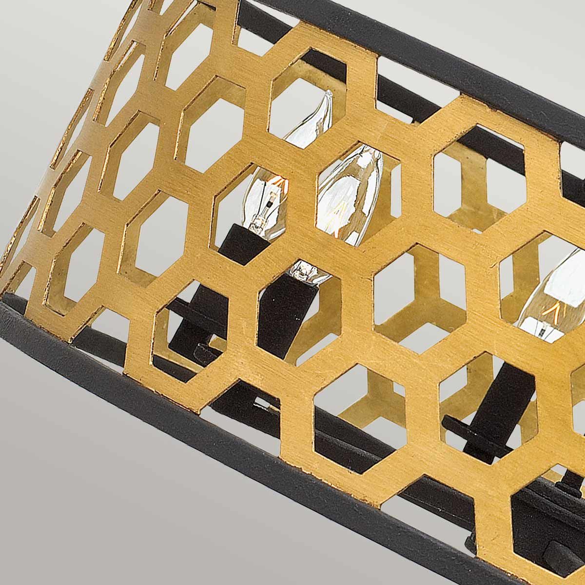 Felix 6-flammige Pendelleuchte - Sonnenuntergangsgold - Elsteadlighting - leuchtengrosshandel24