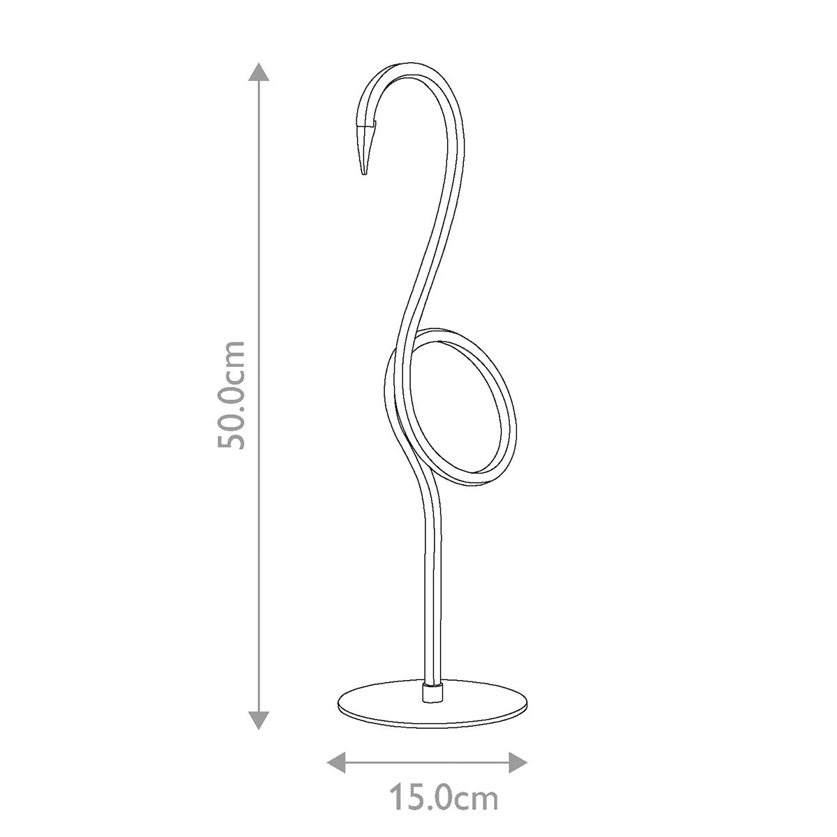 Flamingo LED-Tischlampe - Rosa - Elsteadlighting - leuchtengrosshandel24