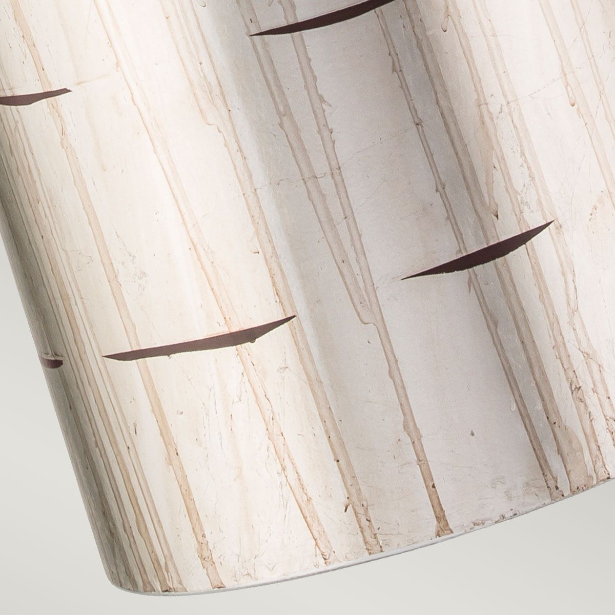 Fragment 1-flammige kleine Pendelleuchte - gealtertes Silber - Elsteadlighting - leuchtengrosshandel24