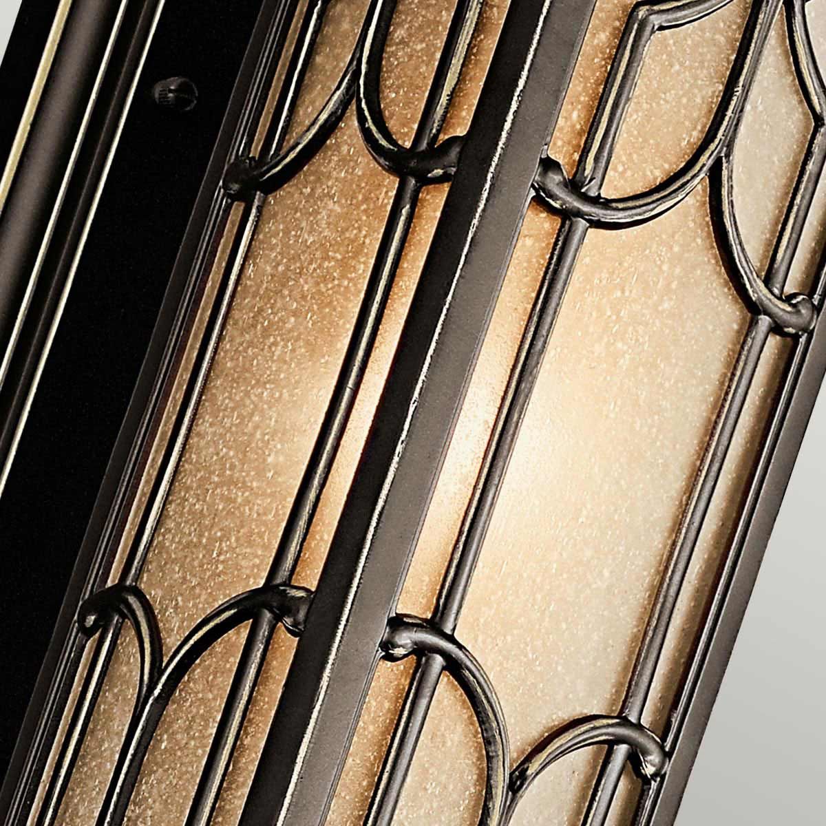 Franceasi Kleine Wandlaterne mit 1 Licht, alte Bronze - Elsteadlighting - KL - FRANCEASI - S