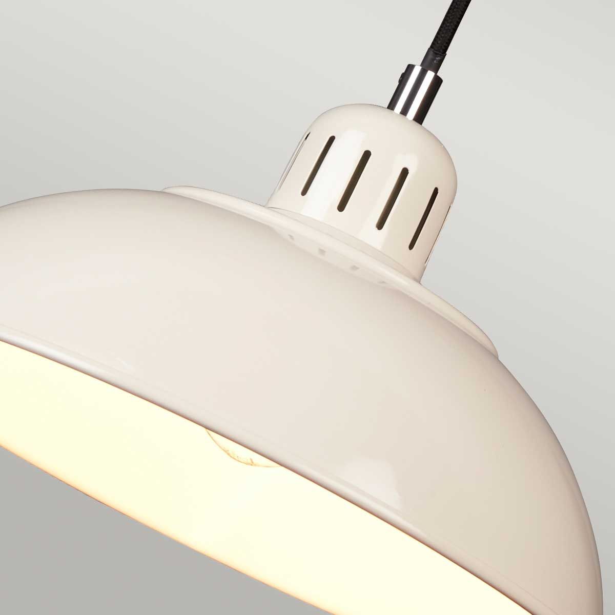 Franklin 1-flammige Pendelleuchte - Creme - Elsteadlighting - leuchtengrosshandel24