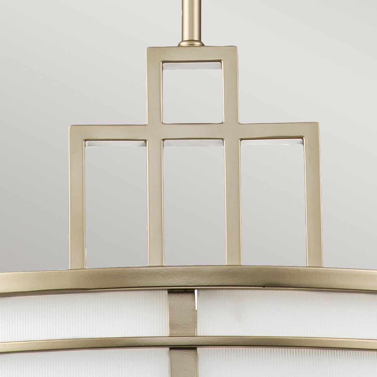 Fusion Pendelleuchte, 3-flammig, groß, Messing natur lackiert - Elsteadlighting - leuchtengrosshandel24