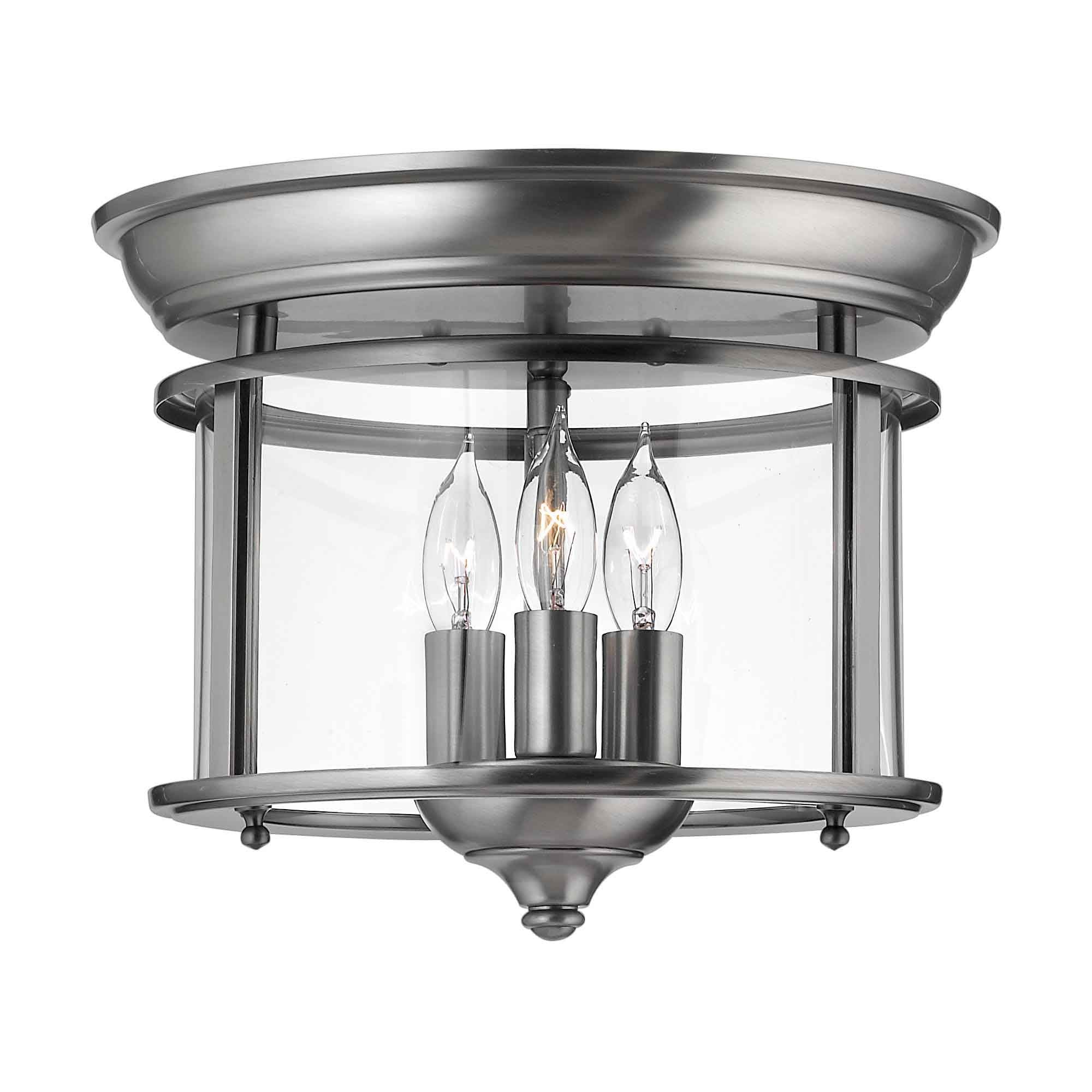 Gentry 3-flammige Deckenleuchte - Zinn - Elsteadlighting - leuchtengrosshandel24