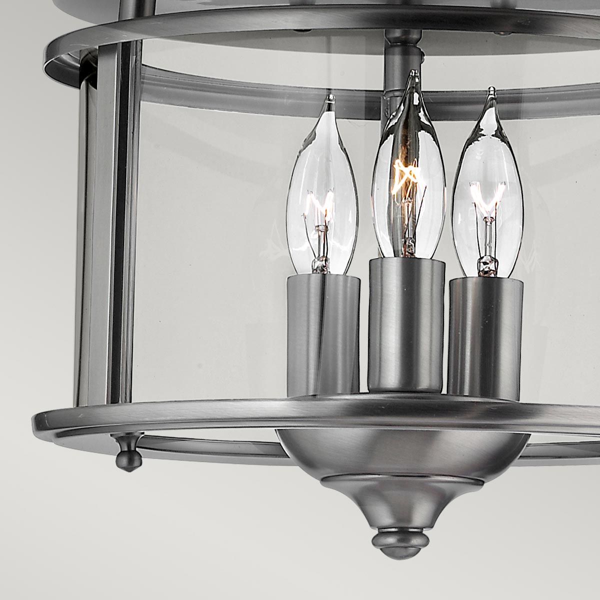 Gentry 3-flammige Deckenleuchte - Zinn - Elsteadlighting - leuchtengrosshandel24