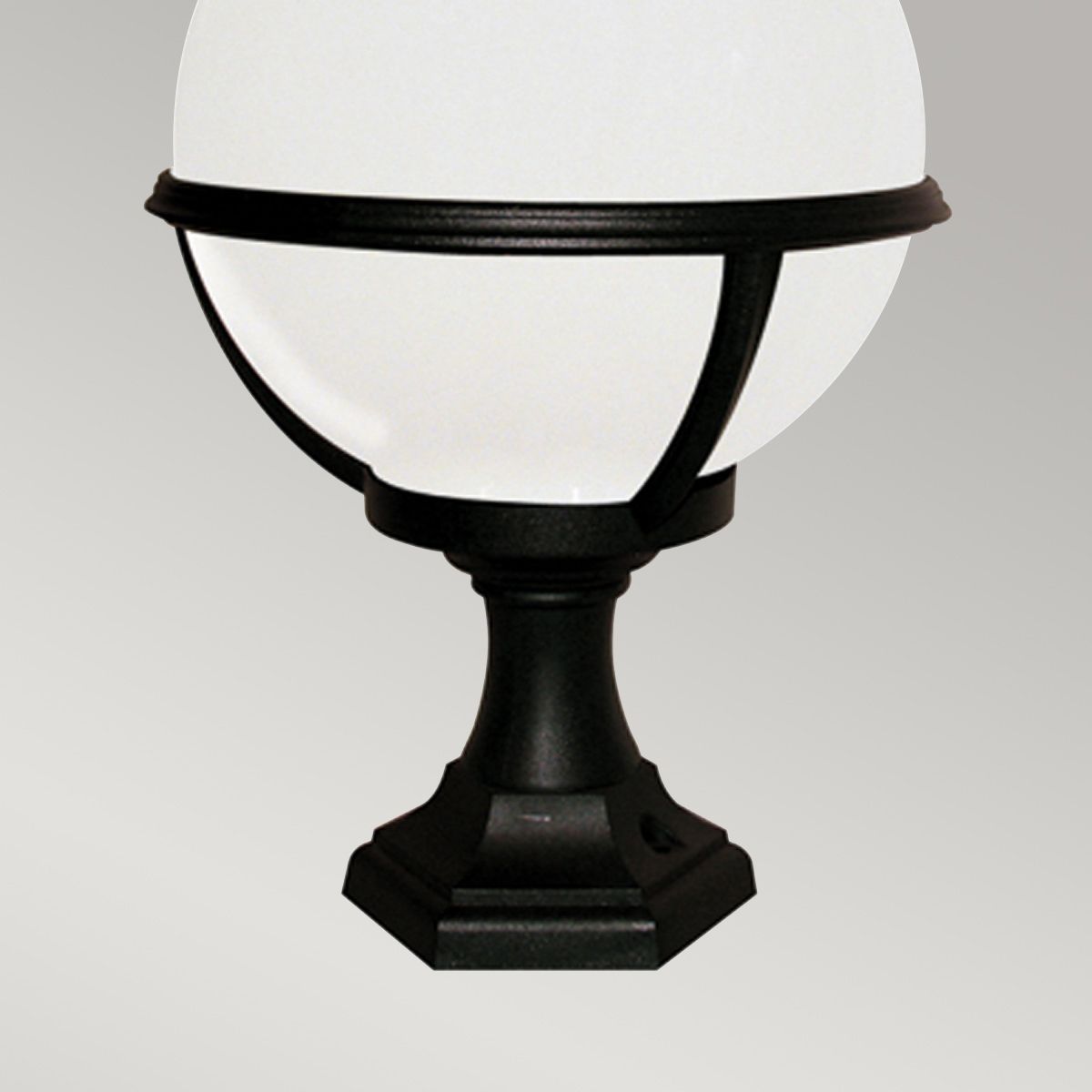 Glenbeigh 1 - flammige Sockel - /Verandalaterne - Schwarz - Elsteadlighting - GLENBEIGH - PED - PO