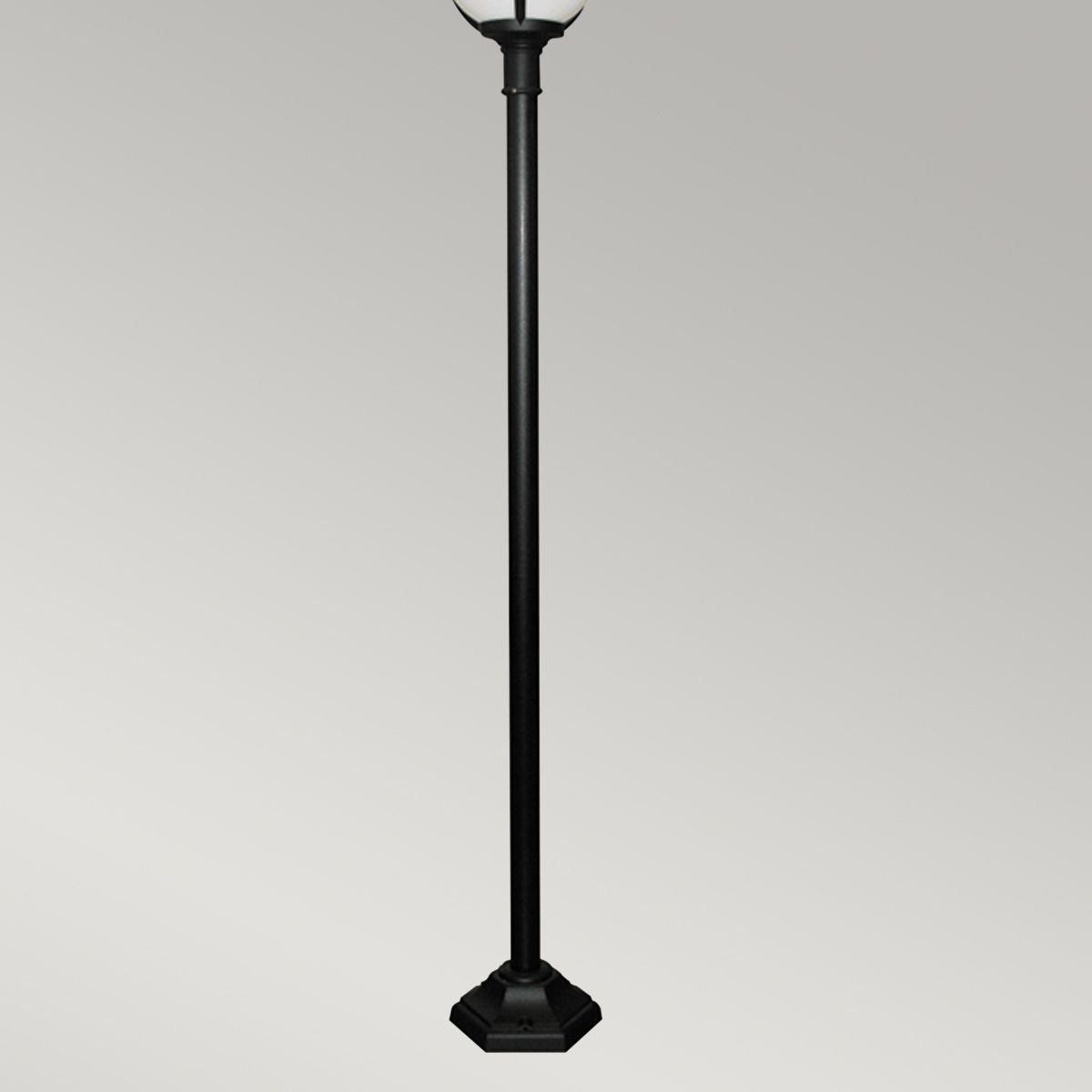 Glenbeigh Laternenpfahl mit 1 Licht, Schwarz - Elsteadlighting - GLENBEIGH - POST
