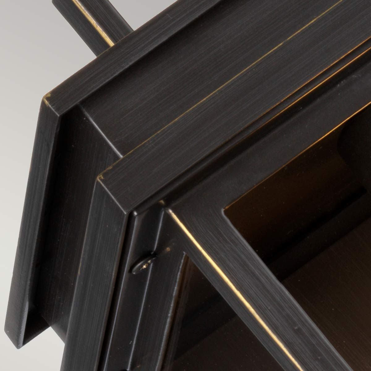 Glenview 1 - flammige mittelgroße Wandlaterne - Antikbronze - Elsteadlighting - FE - GLENVIEW - M