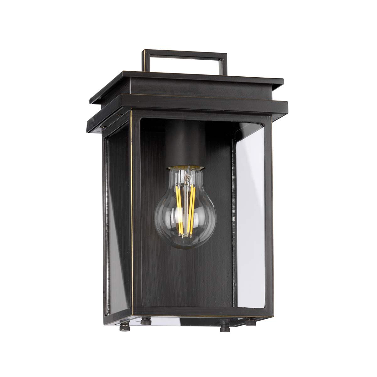 Glenview Kleine Wandlaterne mit 1 Licht, Antikbronze - Elsteadlighting - FE - GLENVIEW - S