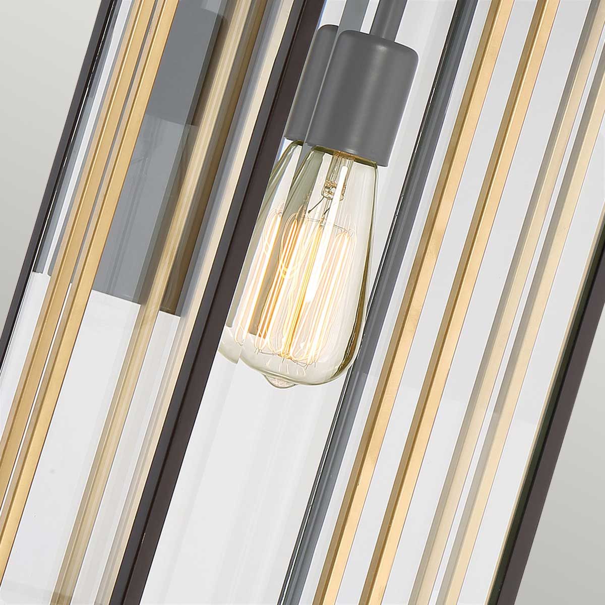 Goldenrod 1 - flammige große Wandlaterne - Western Bronze - Elsteadlighting - QZ - GOLDENROD2 - L