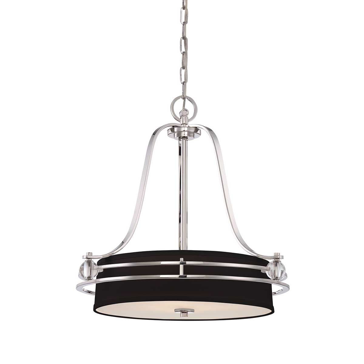 Gotham 4-flammige Pendelleuchte - Imperiales Silber - Elsteadlighting - leuchtengrosshandel24