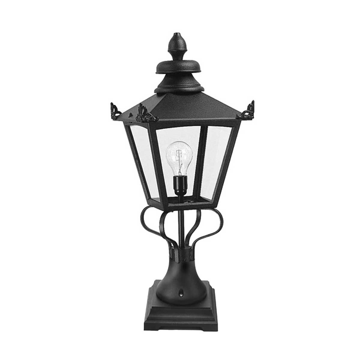 Grampian 1 - flammige Sockellaterne - Schwarz - Elsteadlighting - GN1 - BLACK