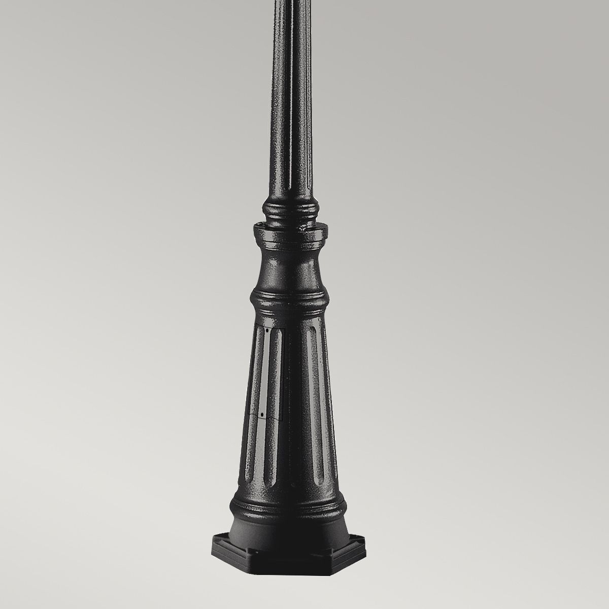 Grampian Laternenpfahl mit 1 Licht, Schwarz - Elsteadlighting - GP1 - BLACK