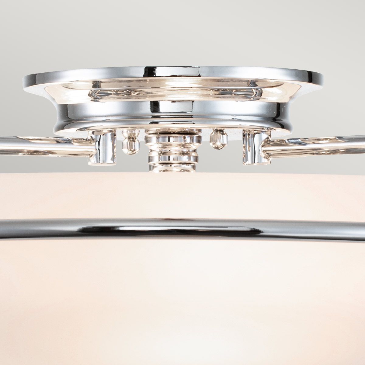 Griffin 3-flammige Deckenleuchte - Poliertes Chrom - Elsteadlighting - leuchtengrosshandel24