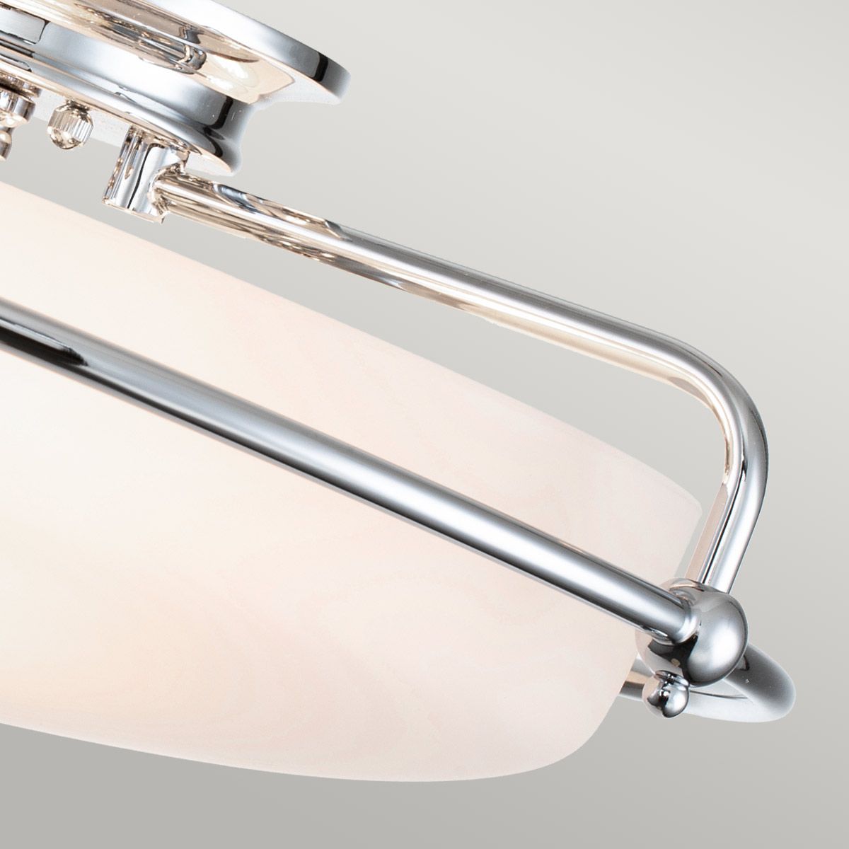 Griffin 3-flammige Deckenleuchte - Poliertes Chrom - Elsteadlighting - leuchtengrosshandel24