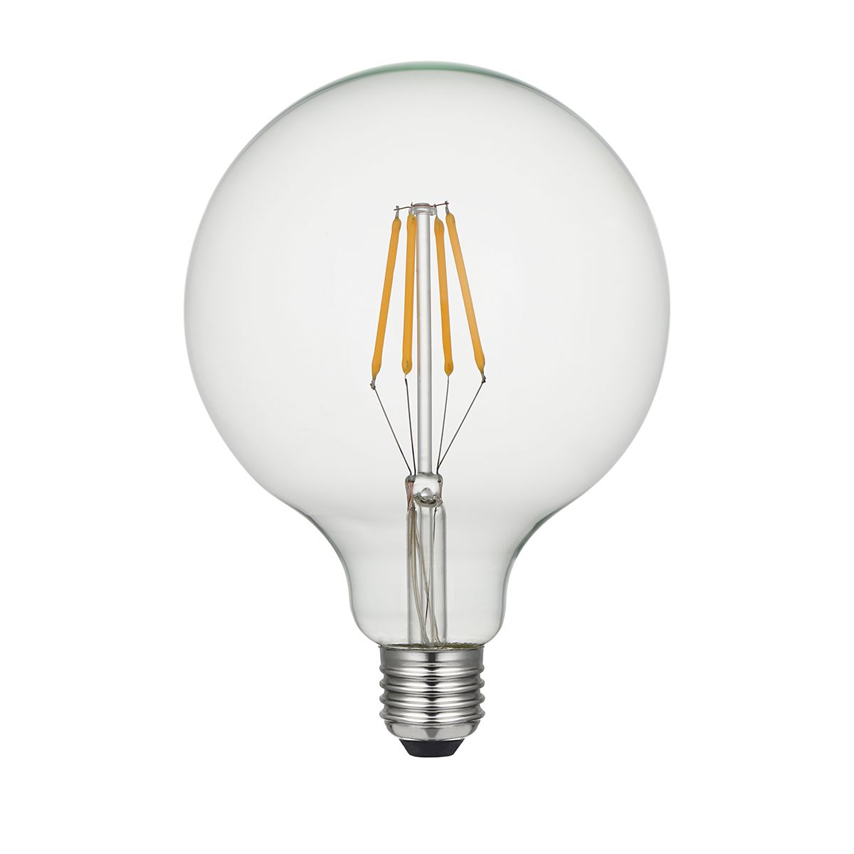 Große Clear Globe LED E27 Lampe - Klares Glas - Elsteadlighting - leuchtengrosshandel24