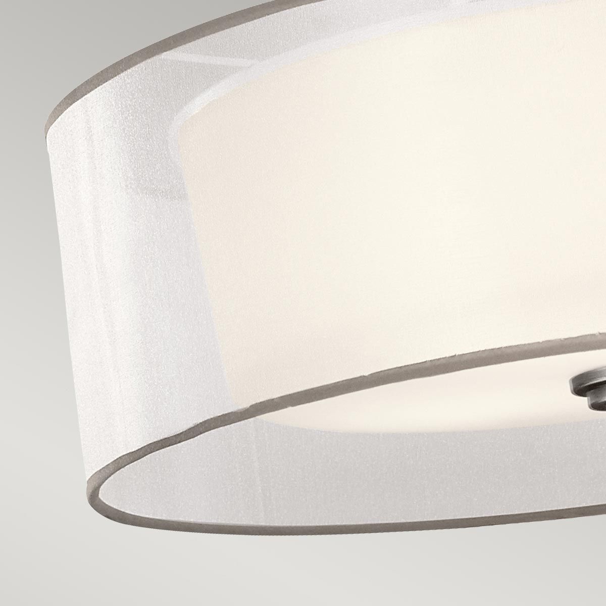 Große Pendelleuchte Lacey mit 4 Lichtern, Antikzinn - Elsteadlighting - leuchtengrosshandel24