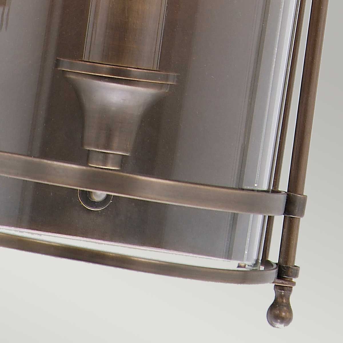 Guildhall 1 l Wandleuchte - Dunkelbronze - Elsteadlighting - leuchtengrosshandel24
