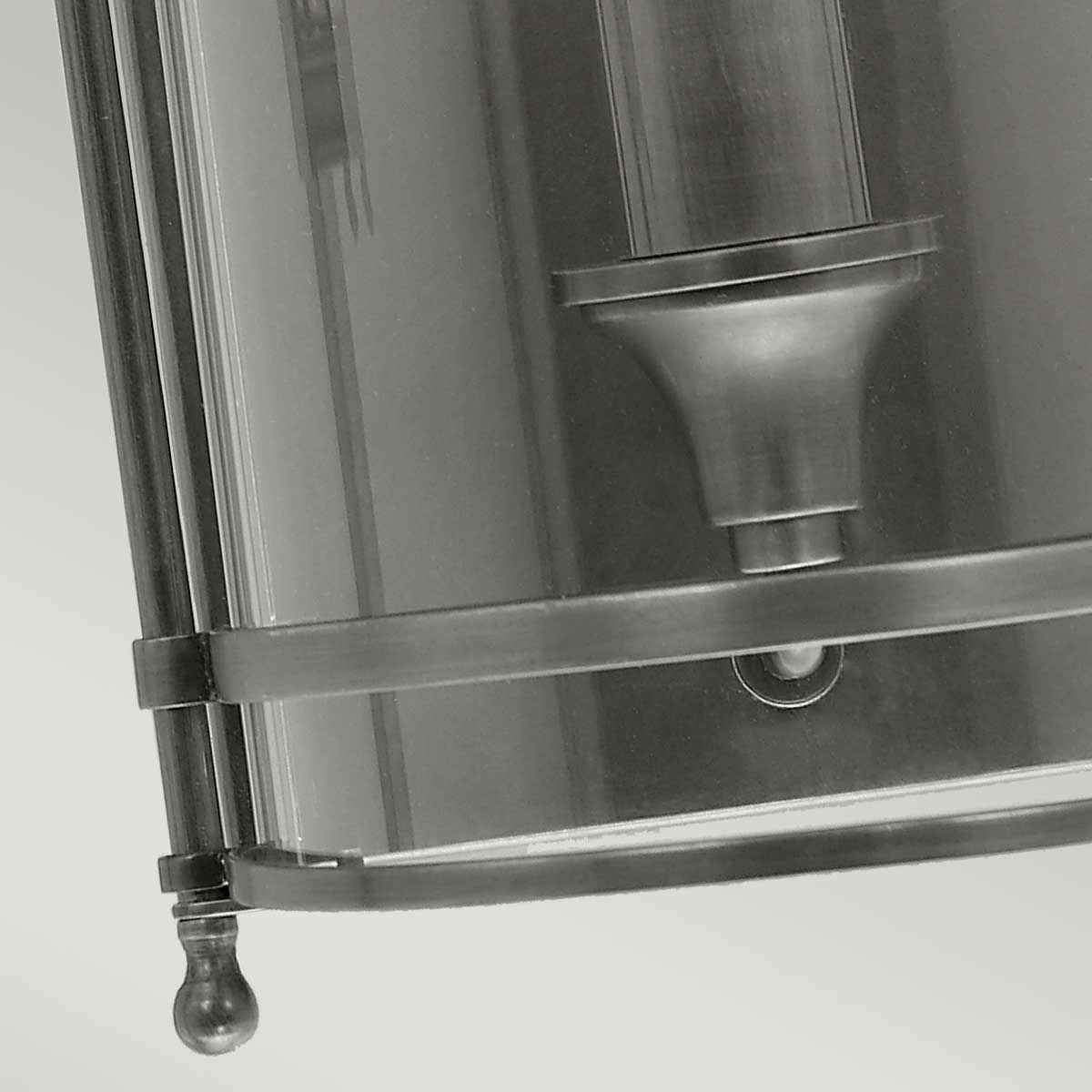 Guildhall 1 l Wandleuchte - Poliertes Nickel - Elsteadlighting - leuchtengrosshandel24