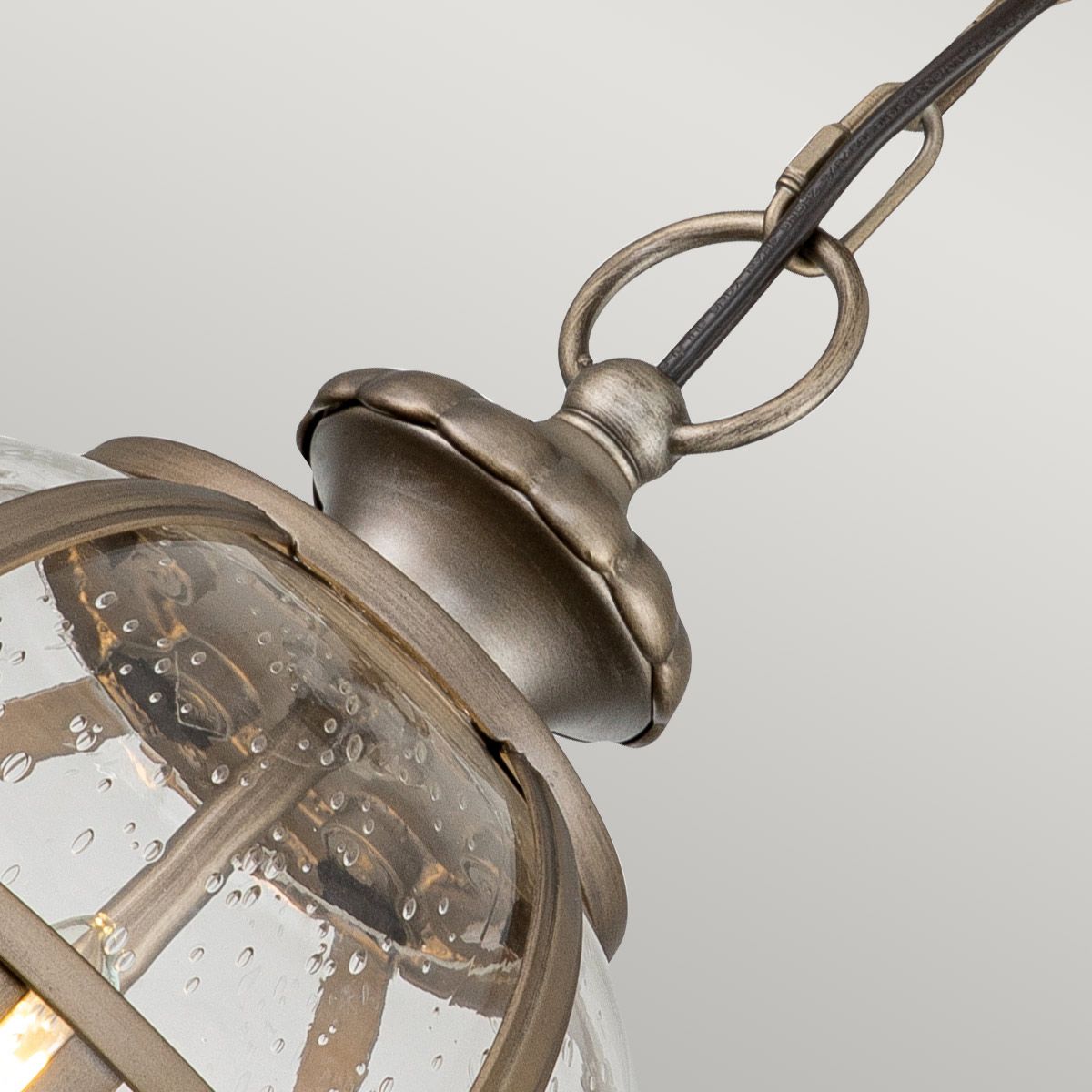 Halleron 3 - Licht - Kettenlaterne - brünierte Bronze - Elsteadlighting - KL - HALLERON - 8M - BU