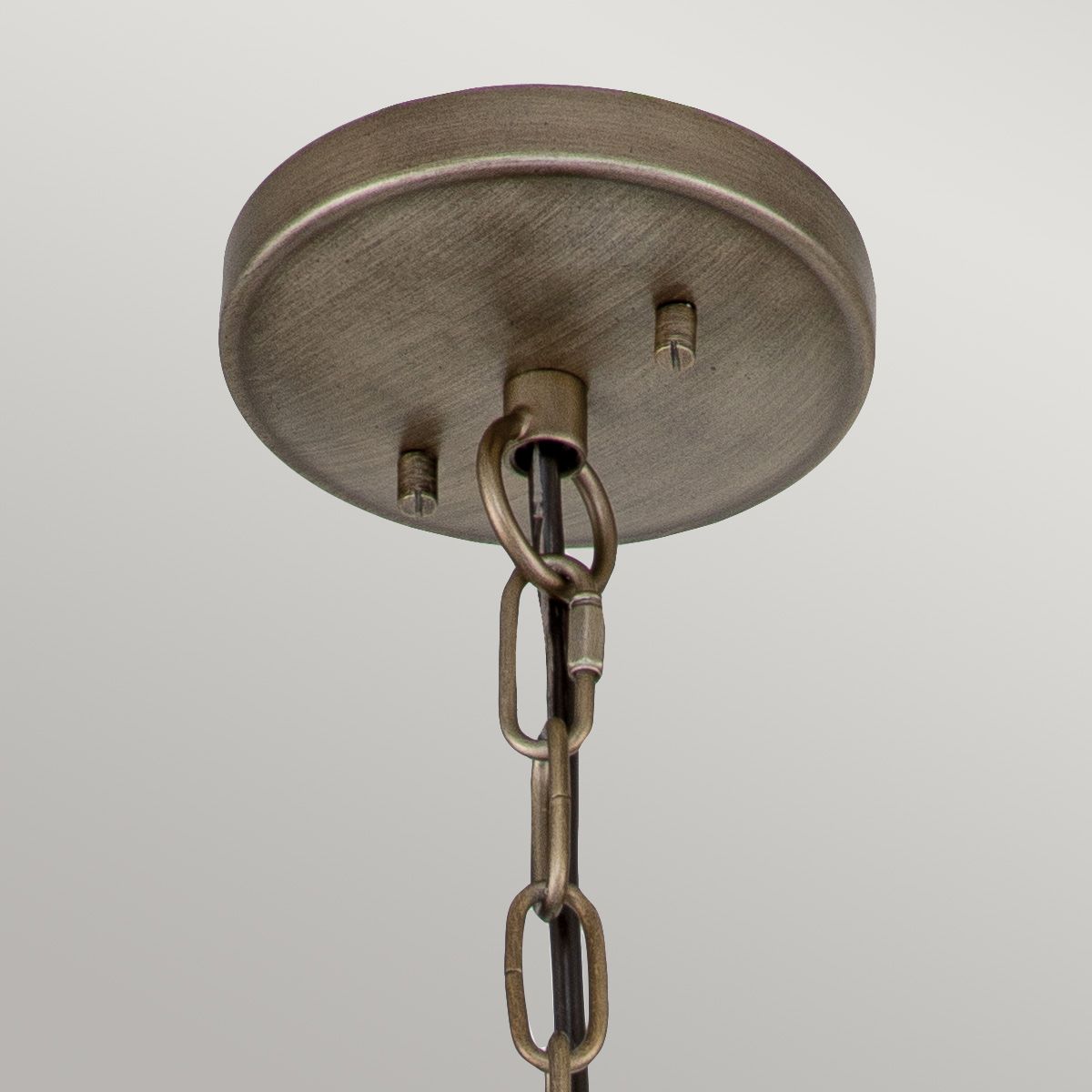 Halleron 3 - Licht - Kettenlaterne - brünierte Bronze - Elsteadlighting - KL - HALLERON - 8M - BU